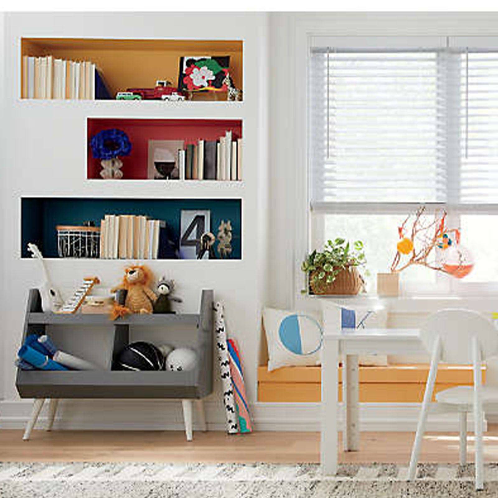 Kids Shelf Et-S004 - Kids Shelves - ebarza Furniture UAE | Shop Modern Furniture in Abu Dhabi & Dubai - مفروشات ايبازرا في الامارات | تسوق اثاث عصري وديكورات مميزة في دبي وابوظبي