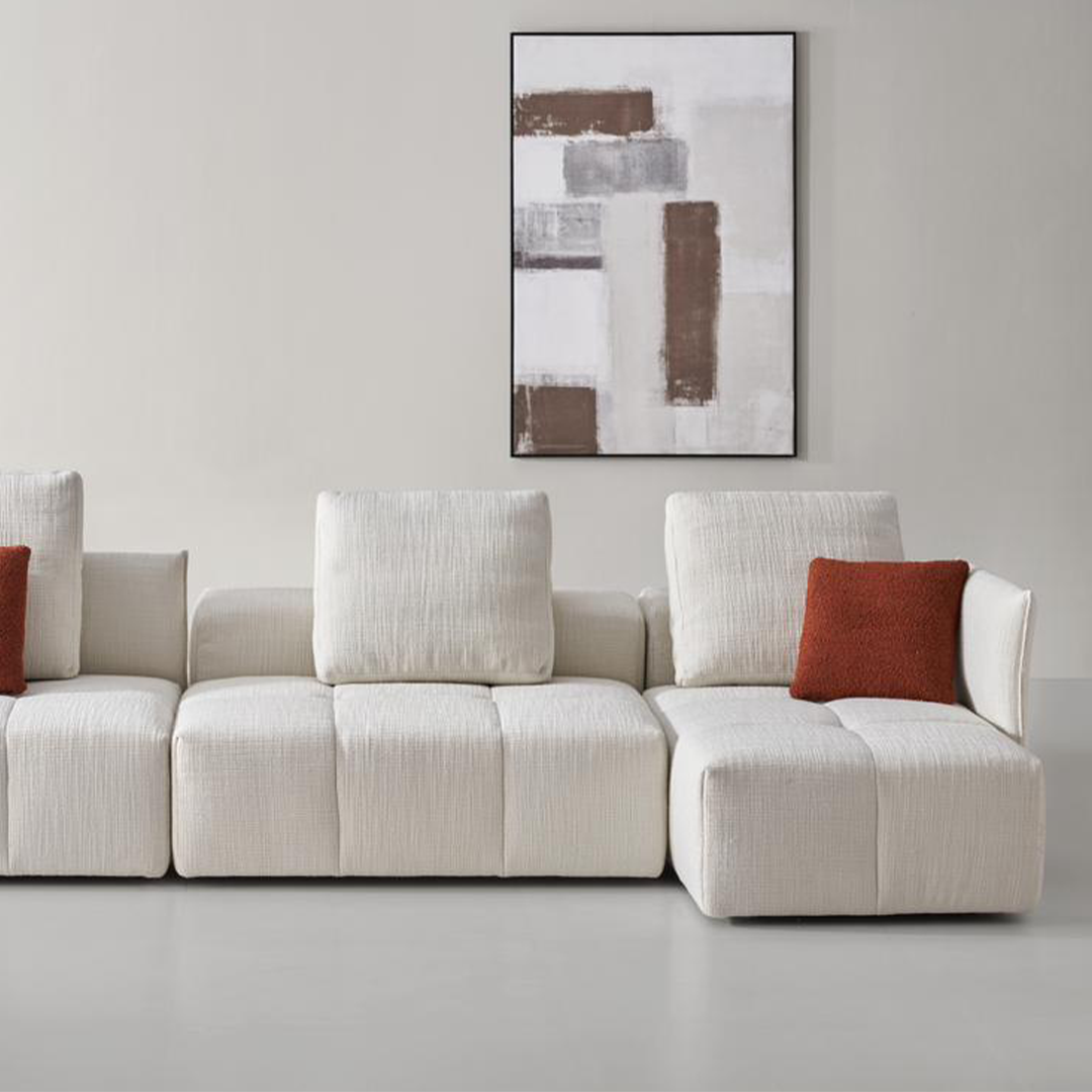 60x53 cm Puzzle Modular Cushion-Big - SF080 - Sofas - ebarza Furniture UAE | Shop Modern Furniture in Abu Dhabi & Dubai - مفروشات ايبازرا في الامارات | تسوق اثاث عصري وديكورات مميزة في دبي وابوظبي