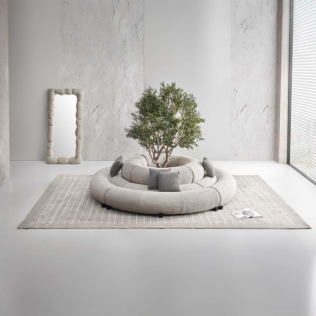 Laisi 2-Seater Mirroring Module Without Back - SF238-E - Sofas - ebarza Furniture UAE | Shop Modern Furniture in Abu Dhabi & Dubai - مفروشات ايبازرا في الامارات | تسوق اثاث عصري وديكورات مميزة في دبي وابوظبي