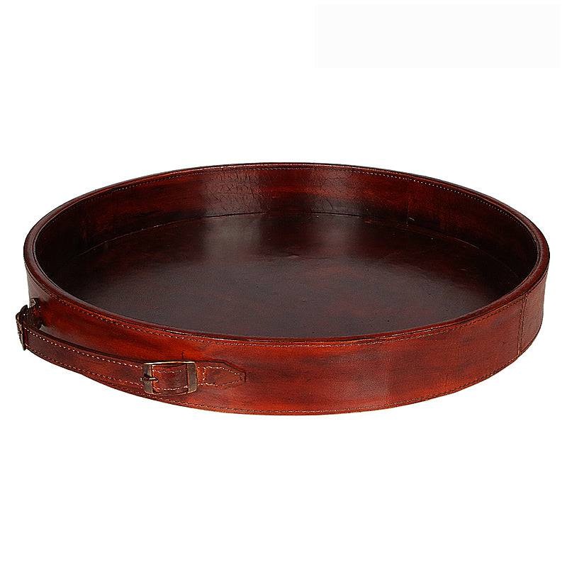 Leather Tray Fl-Y619 - Trays - ebarza Furniture UAE | Shop Modern Furniture in Abu Dhabi & Dubai - مفروشات ايبازرا في الامارات | تسوق اثاث عصري وديكورات مميزة في دبي وابوظبي