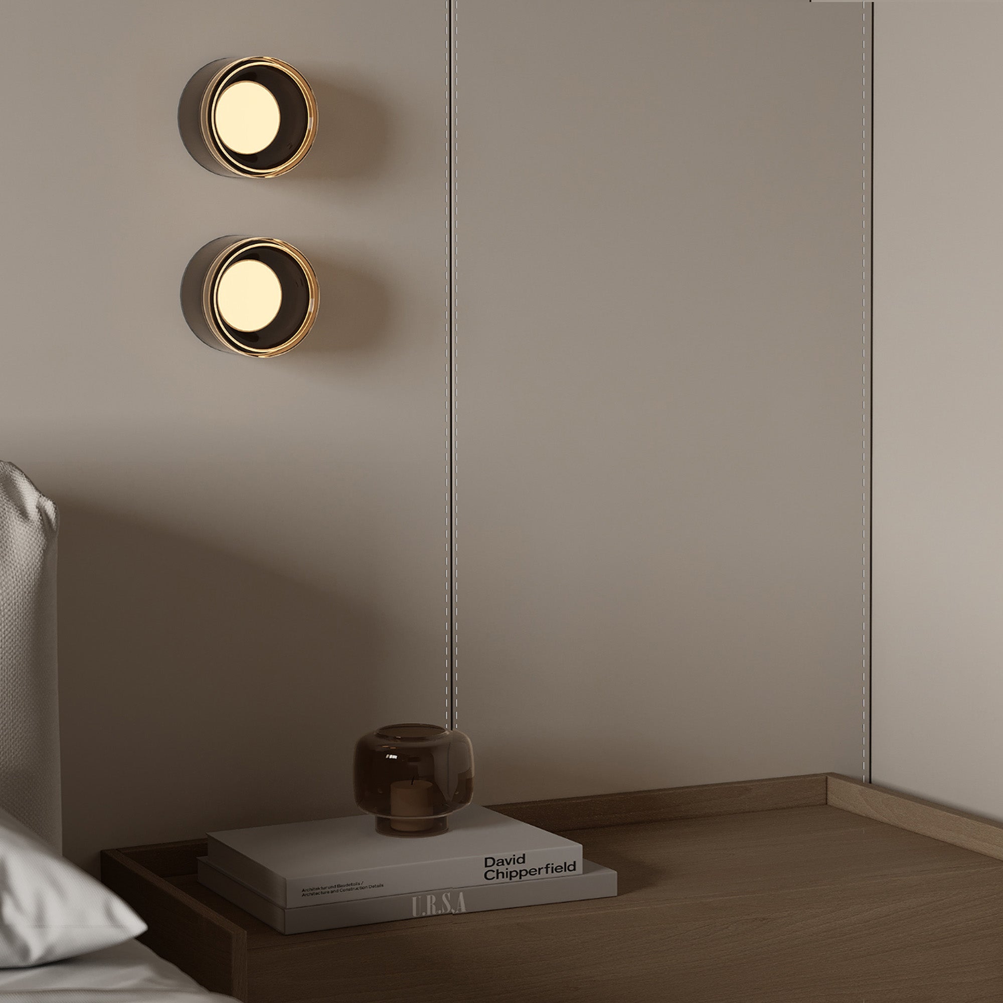 Saddle Leather Wall Panel MLL-CUS03 light Beige/k M5 -  Wall Panels - ebarza Furniture UAE | Shop Modern Furniture in Abu Dhabi & Dubai - مفروشات ايبازرا في الامارات | تسوق اثاث عصري وديكورات مميزة في دبي وابوظبي