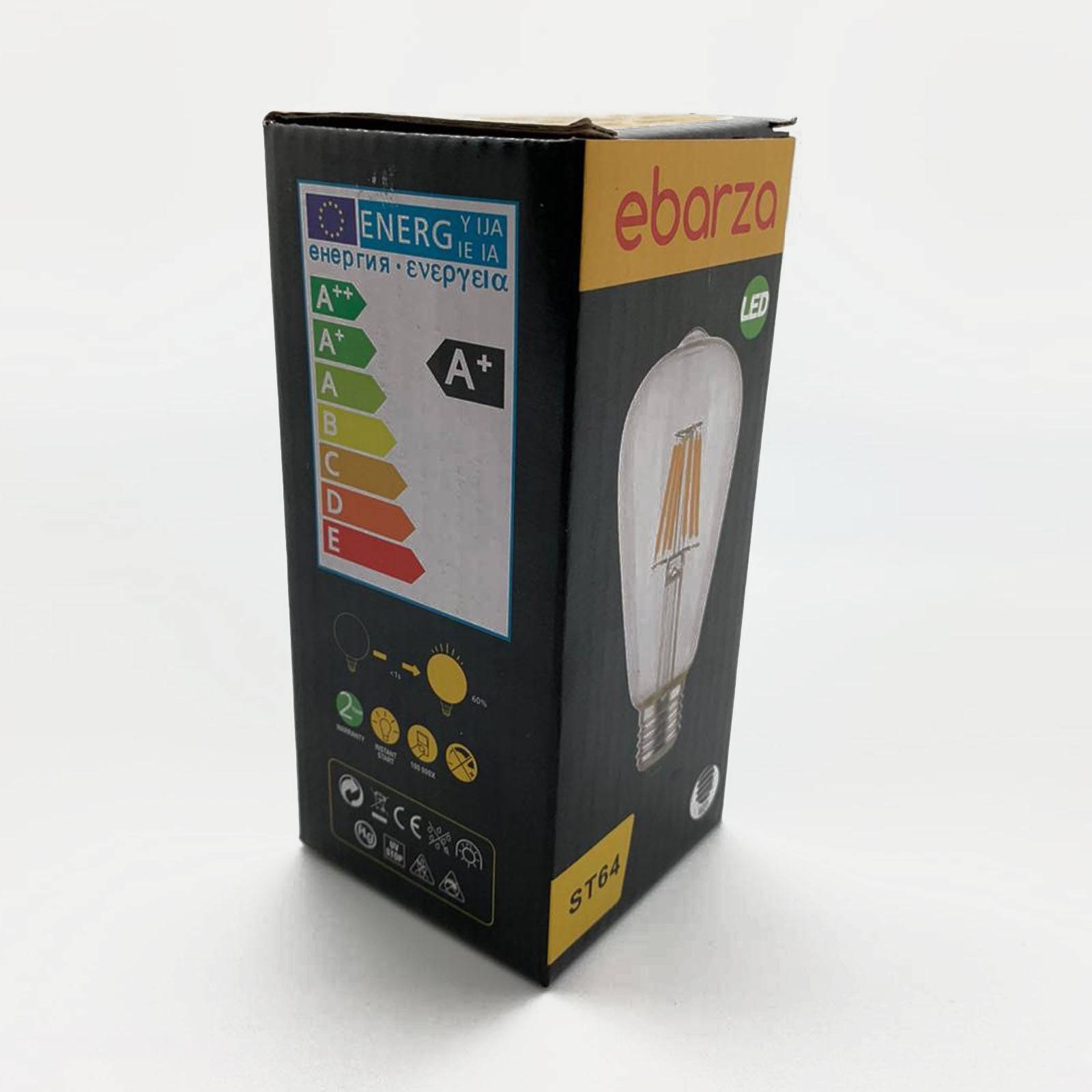Led E27 Vintage Bulb ST64-6W - Bulbs - ebarza Furniture UAE | Shop Modern Furniture in Abu Dhabi & Dubai - مفروشات ايبازرا في الامارات | تسوق اثاث عصري وديكورات مميزة في دبي وابوظبي