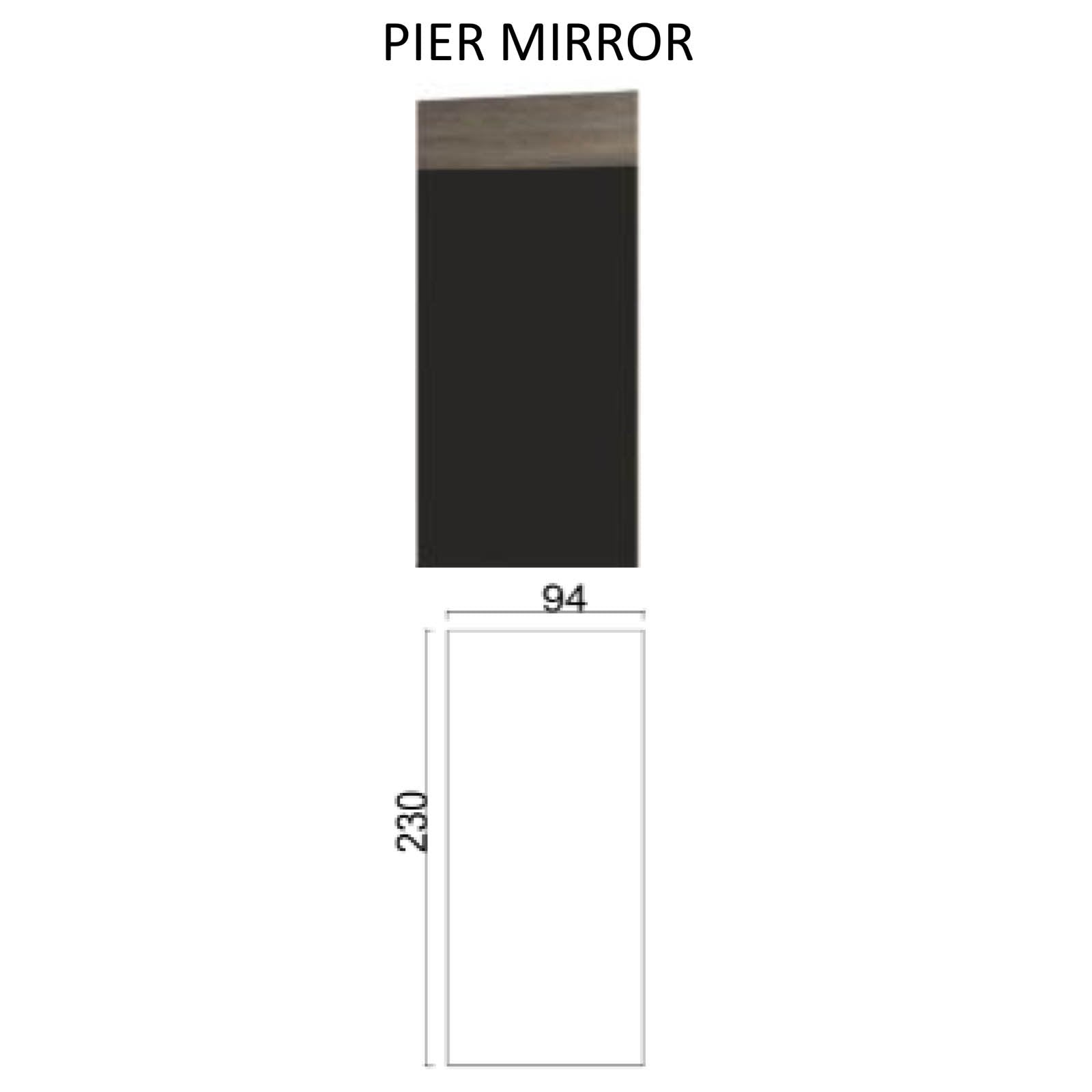 Block Mirror Module - Blockmirror ( Penny Mirror ) -  Cabinets - ebarza Furniture UAE | Shop Modern Furniture in Abu Dhabi & Dubai - مفروشات ايبازرا في الامارات | تسوق اثاث عصري وديكورات مميزة في دبي وابوظبي
