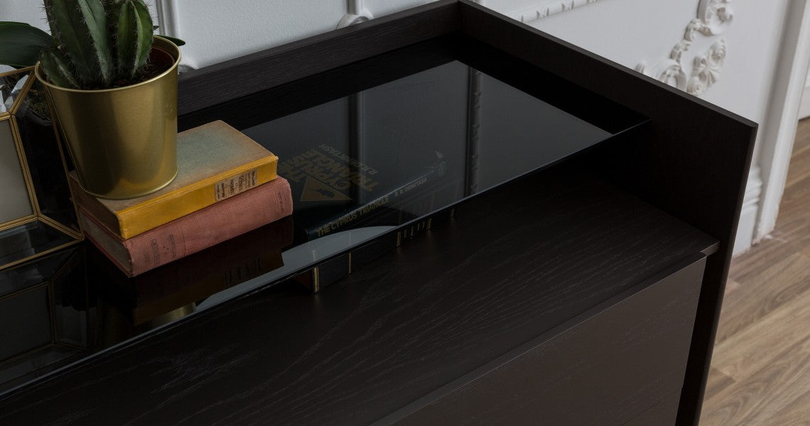 Display Item - Block Dresser Leg001-DresserYAS - DISPLAY ITEM - ebarza Furniture UAE | Shop Modern Furniture in Abu Dhabi & Dubai - مفروشات ايبازرا في الامارات | تسوق اثاث عصري وديكورات مميزة في دبي وابوظبي