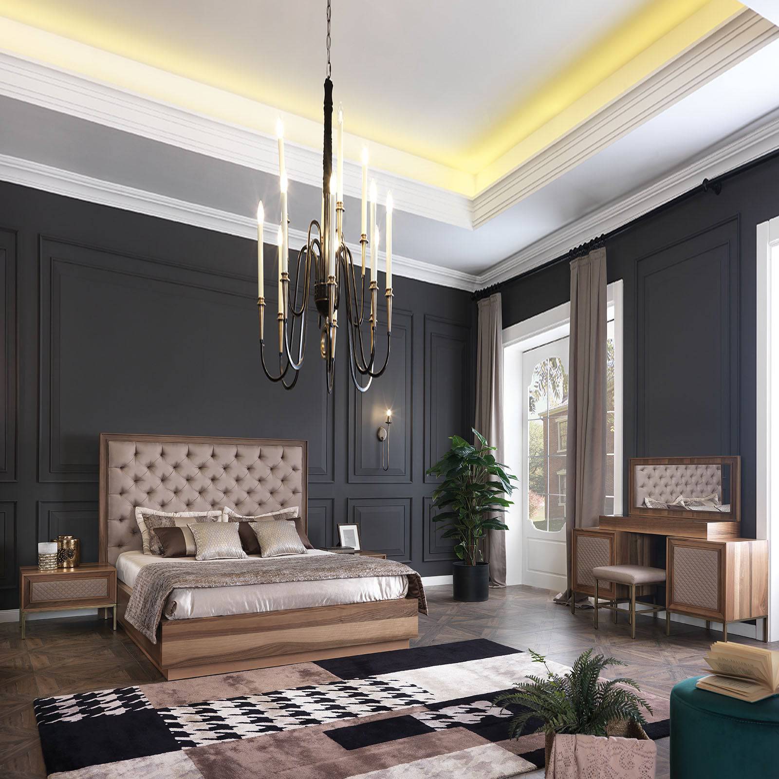 Lema Bedstead With Storage Under   Lema022-Bed -  Bedsteads - ebarza Furniture UAE | Shop Modern Furniture in Abu Dhabi & Dubai - مفروشات ايبازرا في الامارات | تسوق اثاث عصري وديكورات مميزة في دبي وابوظبي