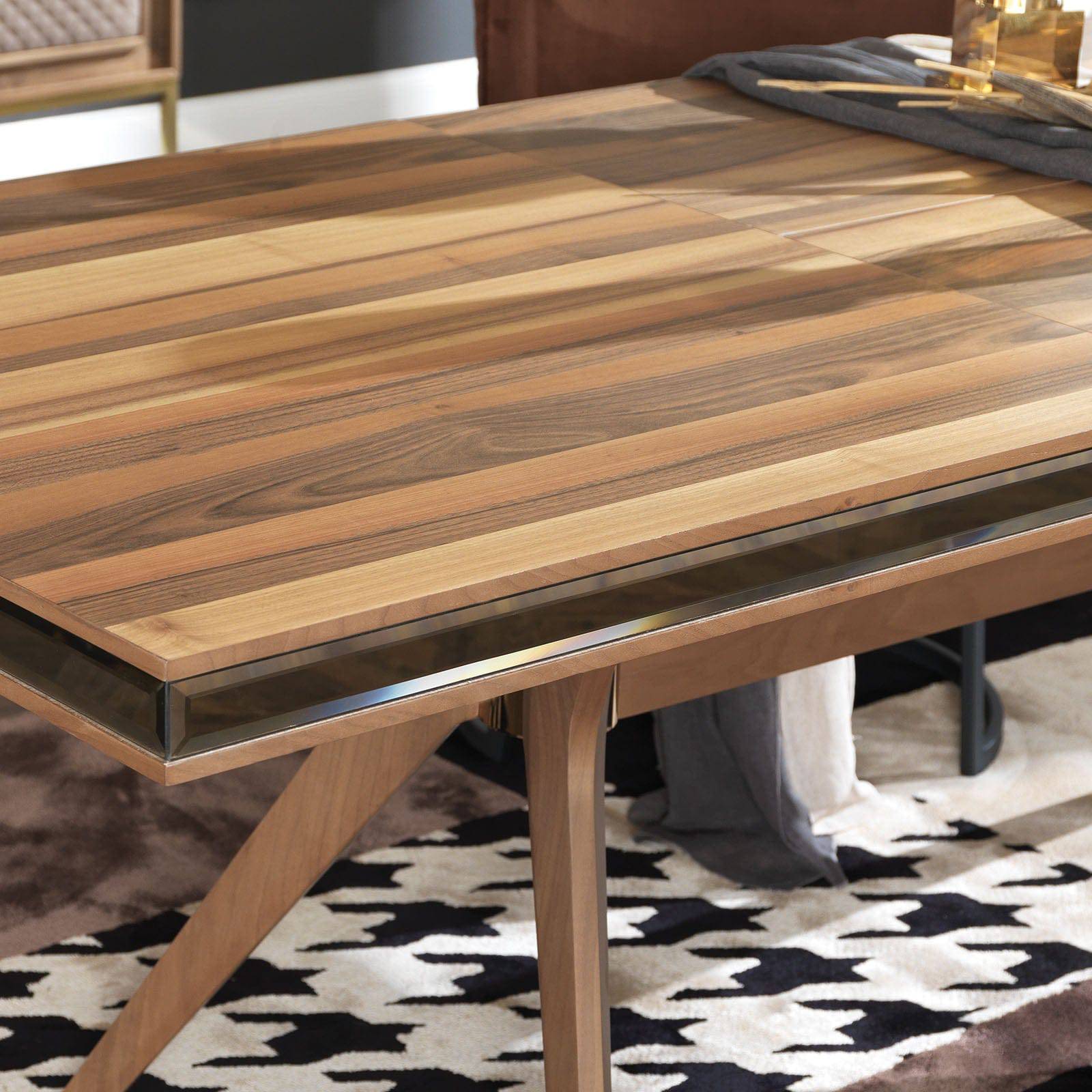 Lema Extendable Dining Table  Lema006-Tableonly -  Dining Tables - ebarza Furniture UAE | Shop Modern Furniture in Abu Dhabi & Dubai - مفروشات ايبازرا في الامارات | تسوق اثاث عصري وديكورات مميزة في دبي وابوظبي