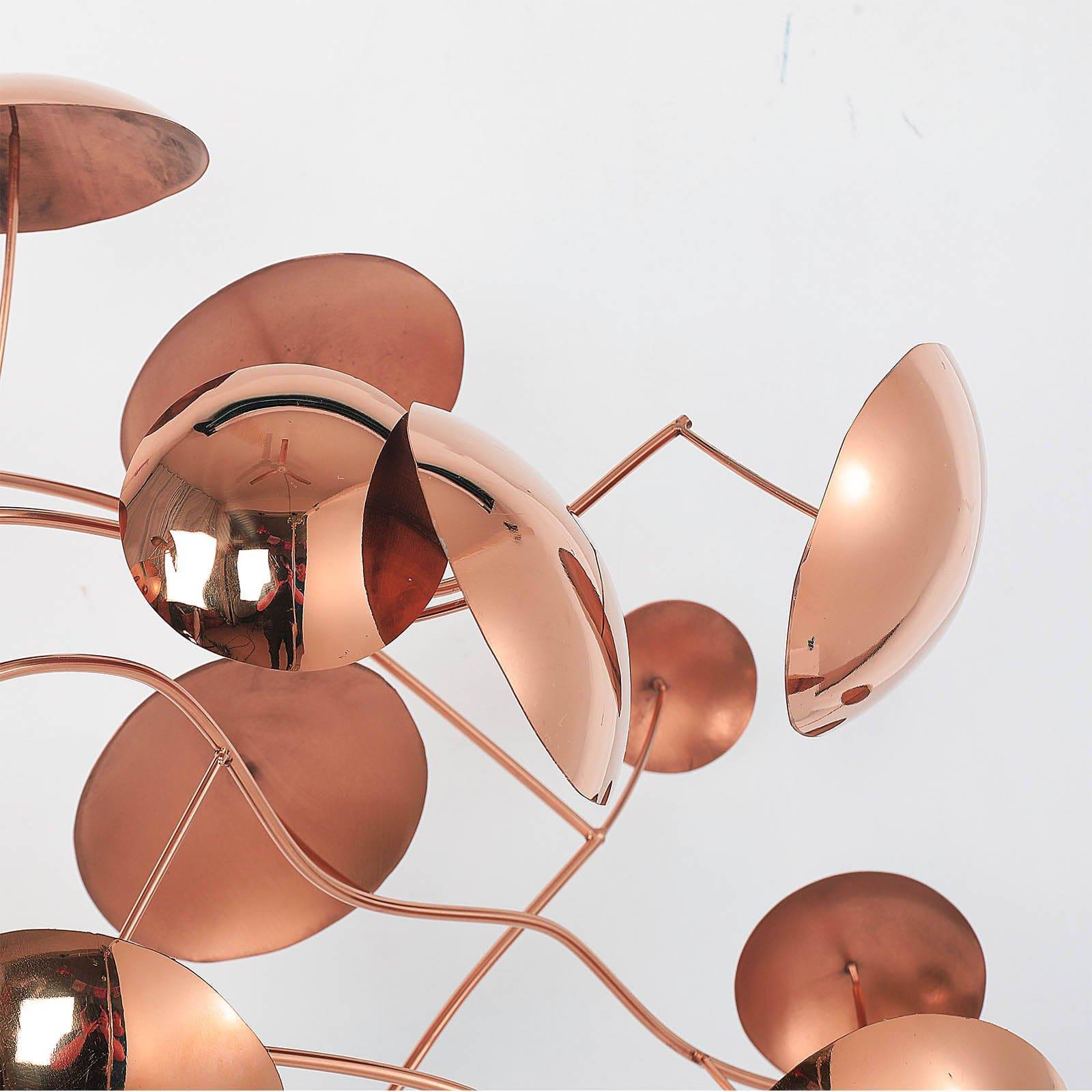 Display Item - Life Branch'S Handcrafted Stainless Steel Table Artwork B0010035/B00100-Rg-Nakheel -  DISPLAY ITEM - ebarza Furniture UAE | Shop Modern Furniture in Abu Dhabi & Dubai - مفروشات ايبازرا في الامارات | تسوق اثاث عصري وديكورات مميزة في دبي وابوظبي