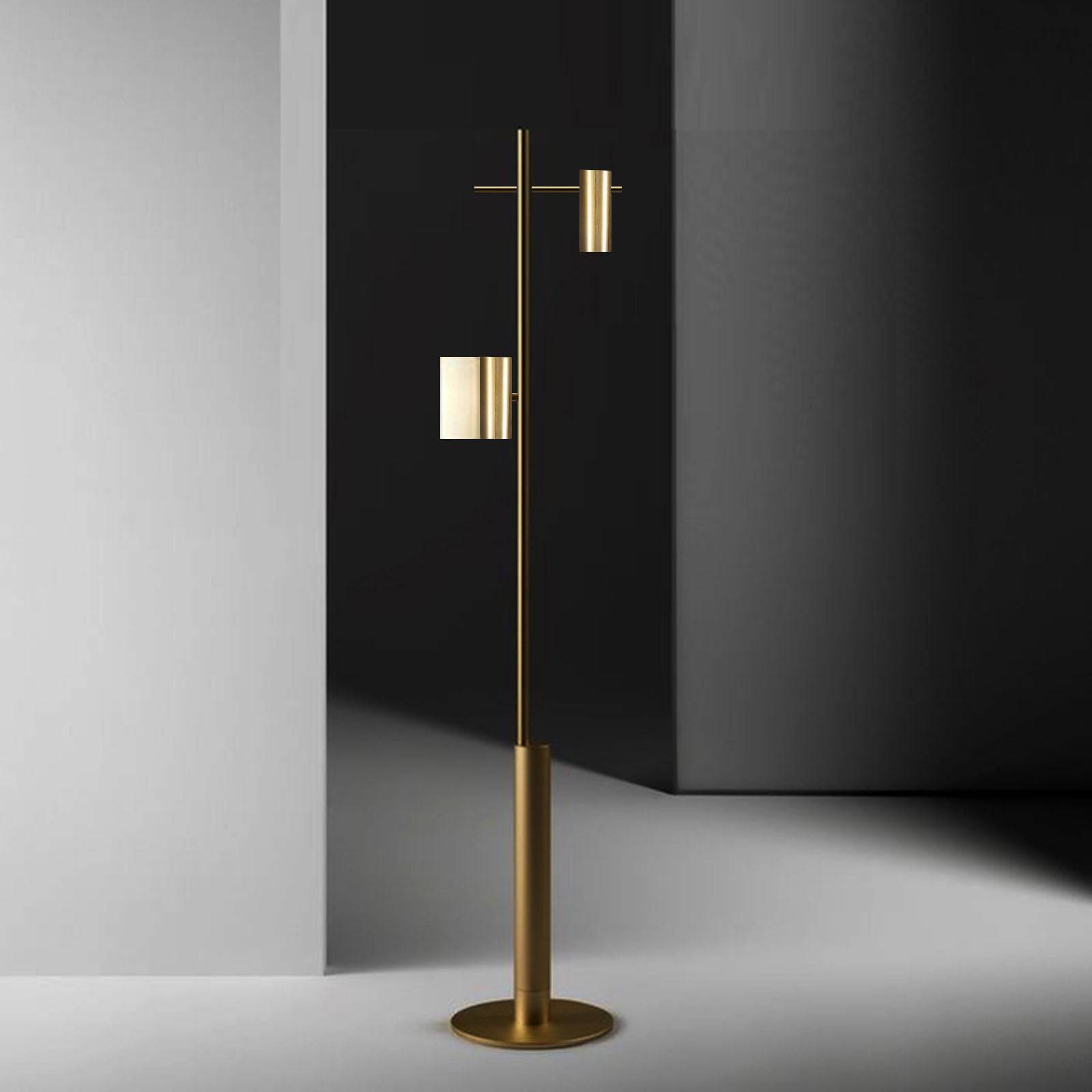 Pre-order 35 Days Delivery Linda Floor Lamp Cy-New-072-G - Floor Lamps - ebarza Furniture UAE | Shop Modern Furniture in Abu Dhabi & Dubai - مفروشات ايبازرا في الامارات | تسوق اثاث عصري وديكورات مميزة في دبي وابوظبي