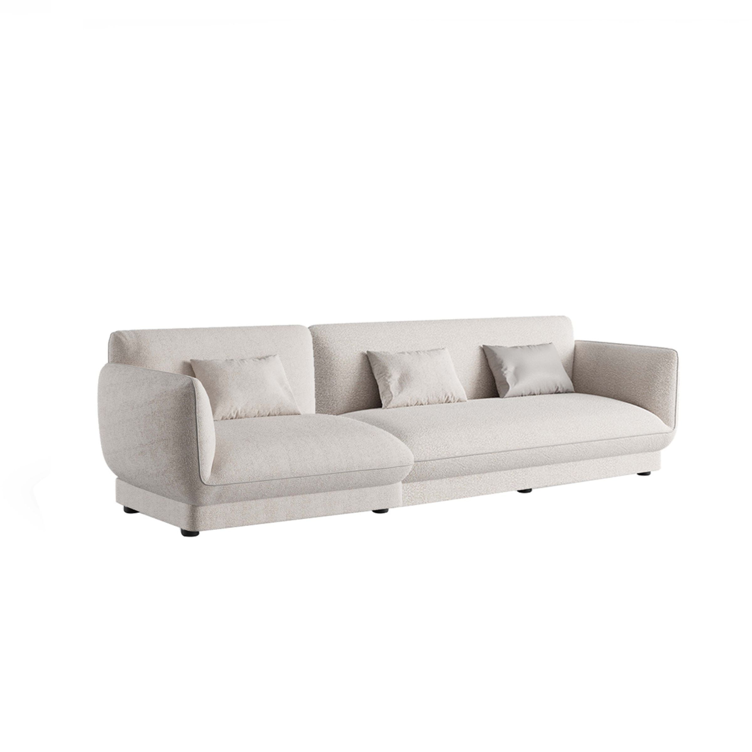 Loretta Right Arm Dual (Double) Module YOLRTA-DMRA - Sofas - ebarza Furniture UAE | Shop Modern Furniture in Abu Dhabi & Dubai - مفروشات ايبازرا في الامارات | تسوق اثاث عصري وديكورات مميزة في دبي وابوظبي