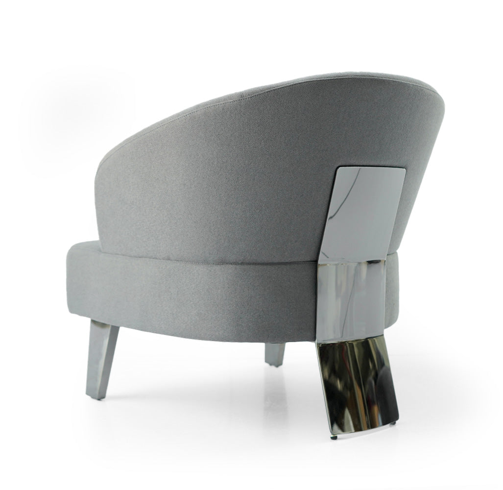 Lounge Chair MLL-A24 - Lounge Chairs - ebarza Furniture UAE | Shop Modern Furniture in Abu Dhabi & Dubai - مفروشات ايبازرا في الامارات | تسوق اثاث عصري وديكورات مميزة في دبي وابوظبي