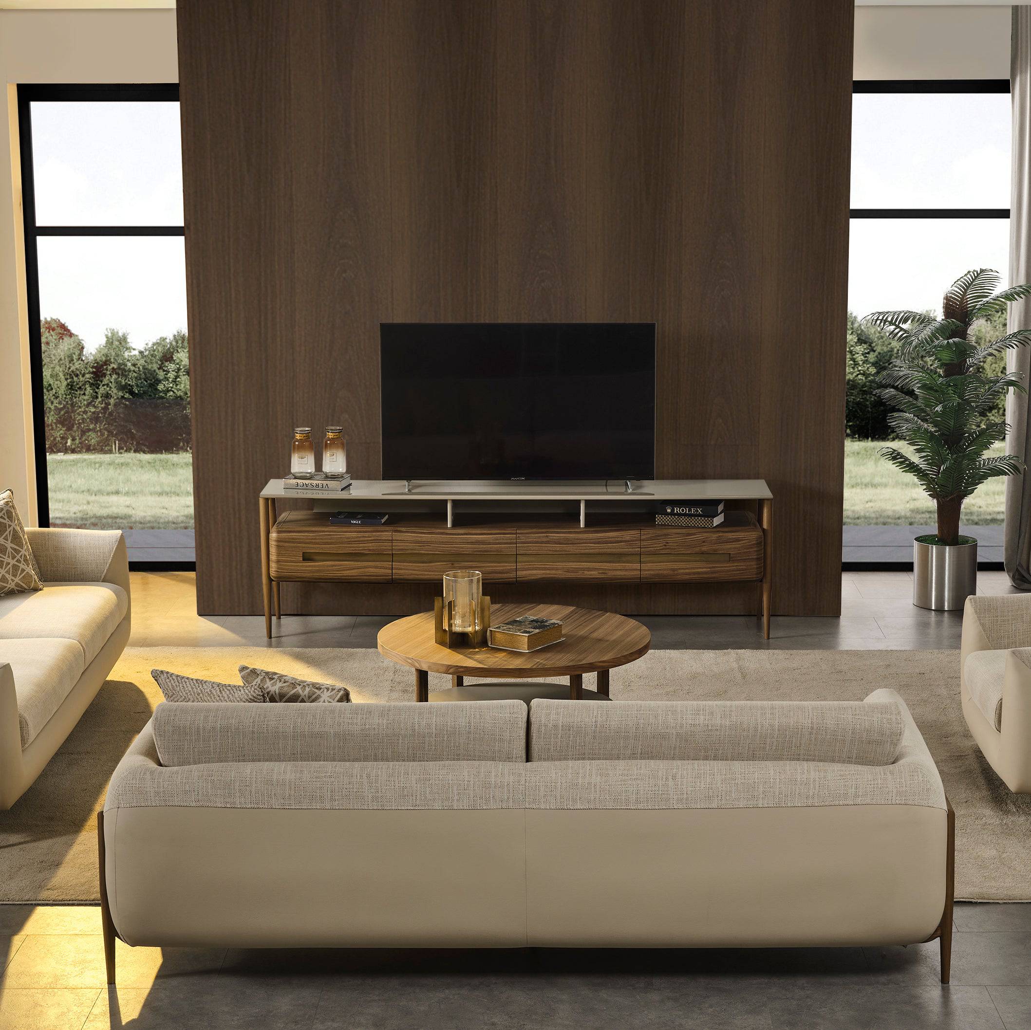 Display Item - Lucca Kristal Tv Unit Krstl-Lucatvu-NAKHEEL - DISPLAY ITEM - ebarza Furniture UAE | Shop Modern Furniture in Abu Dhabi & Dubai - مفروشات ايبازرا في الامارات | تسوق اثاث عصري وديكورات مميزة في دبي وابوظبي