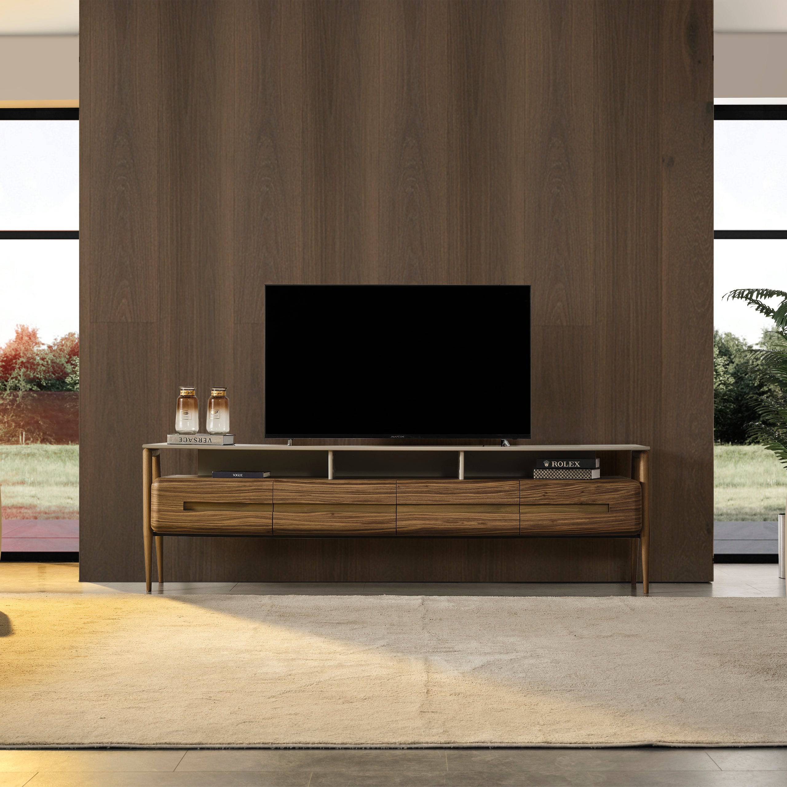 Display Item - Lucca Kristal Tv Unit Krstl-Lucatvu-NAKHEEL - DISPLAY ITEM - ebarza Furniture UAE | Shop Modern Furniture in Abu Dhabi & Dubai - مفروشات ايبازرا في الامارات | تسوق اثاث عصري وديكورات مميزة في دبي وابوظبي
