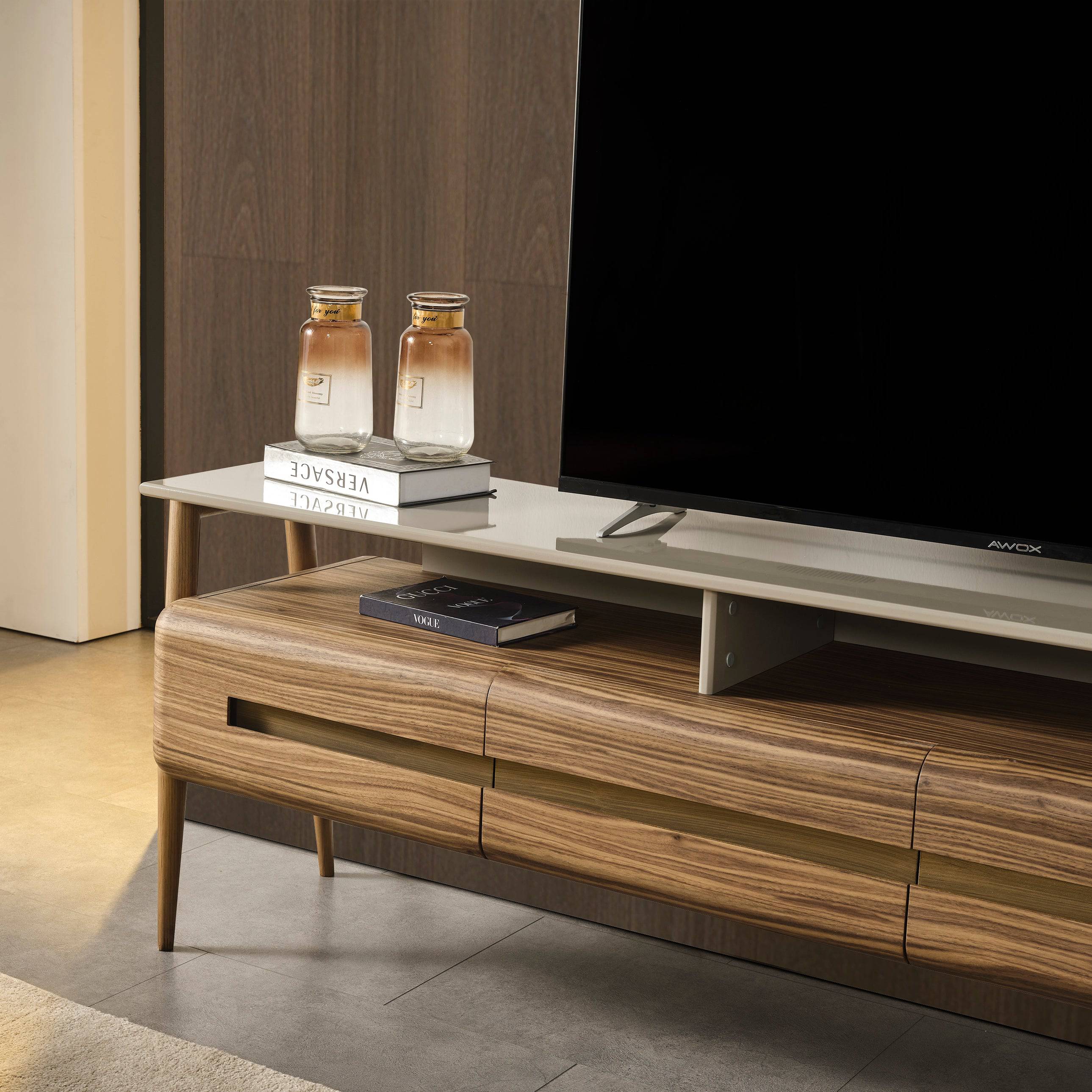 Display Item - Lucca Kristal Tv Unit Krstl-Lucatvu-NAKHEEL - DISPLAY ITEM - ebarza Furniture UAE | Shop Modern Furniture in Abu Dhabi & Dubai - مفروشات ايبازرا في الامارات | تسوق اثاث عصري وديكورات مميزة في دبي وابوظبي