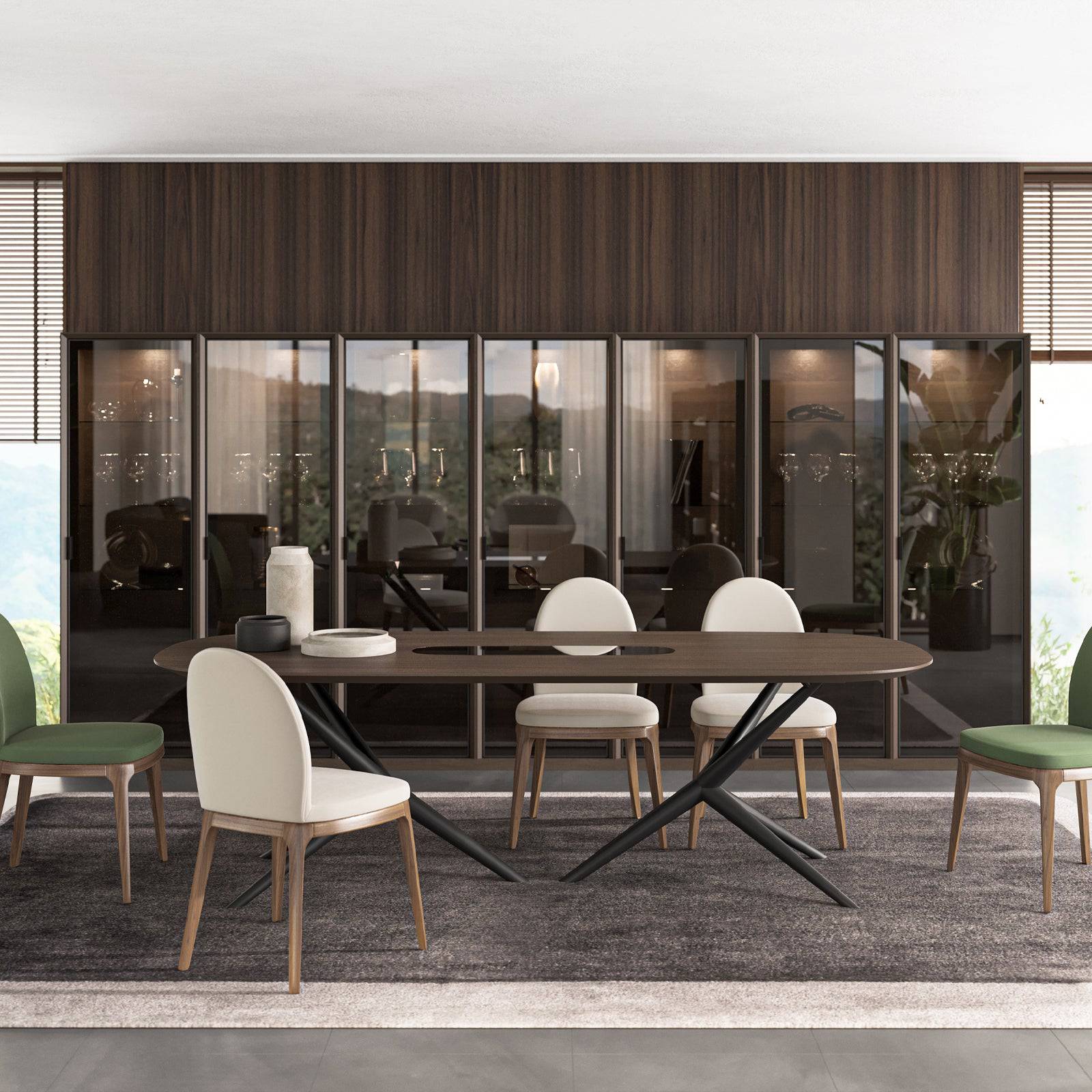 Luis Wall Unit Glass Module Luis-Glass - Cabinets - ebarza Furniture UAE | Shop Modern Furniture in Abu Dhabi & Dubai - مفروشات ايبازرا في الامارات | تسوق اثاث عصري وديكورات مميزة في دبي وابوظبي