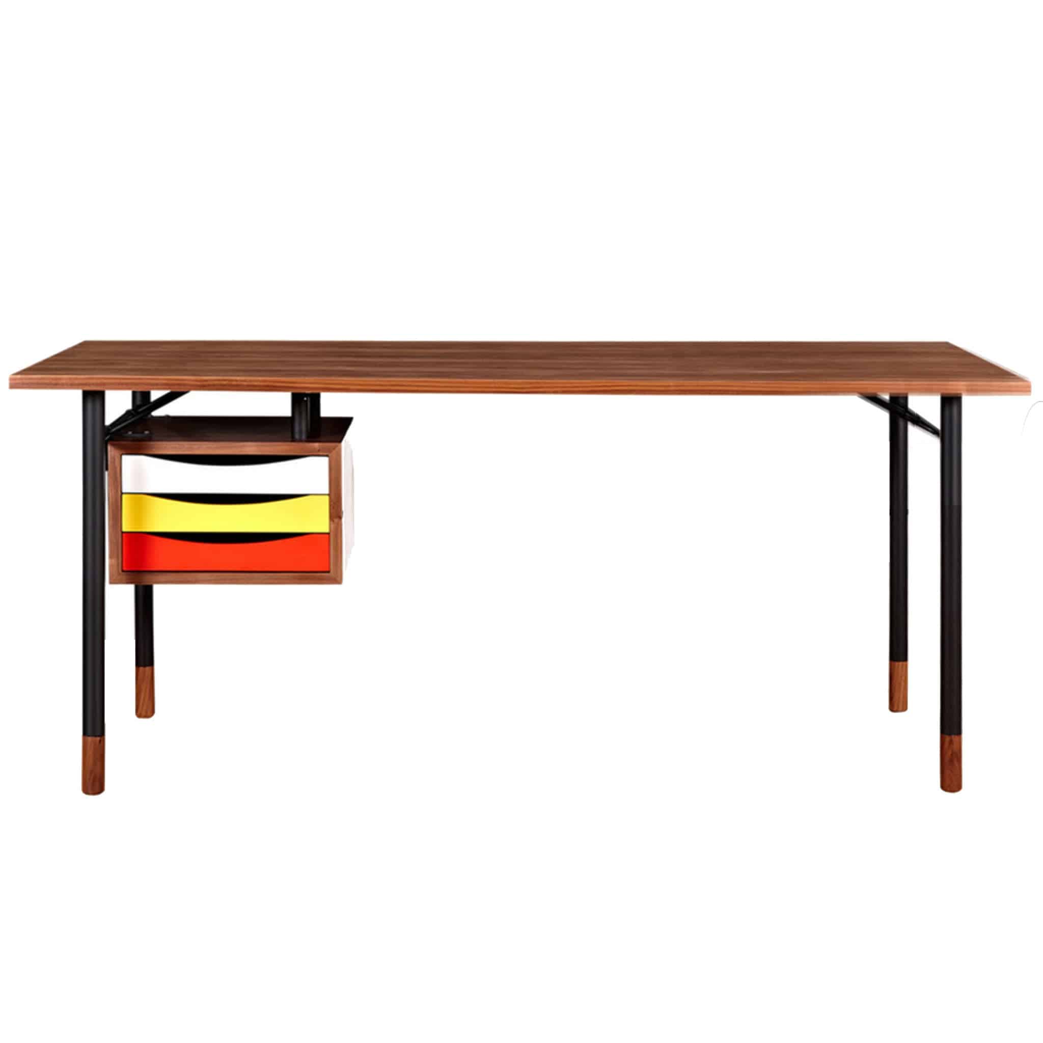 Luna Desk 170 Cm Bsz15143 - Office Desks - ebarza Furniture UAE | Shop Modern Furniture in Abu Dhabi & Dubai - مفروشات ايبازرا في الامارات | تسوق اثاث عصري وديكورات مميزة في دبي وابوظبي