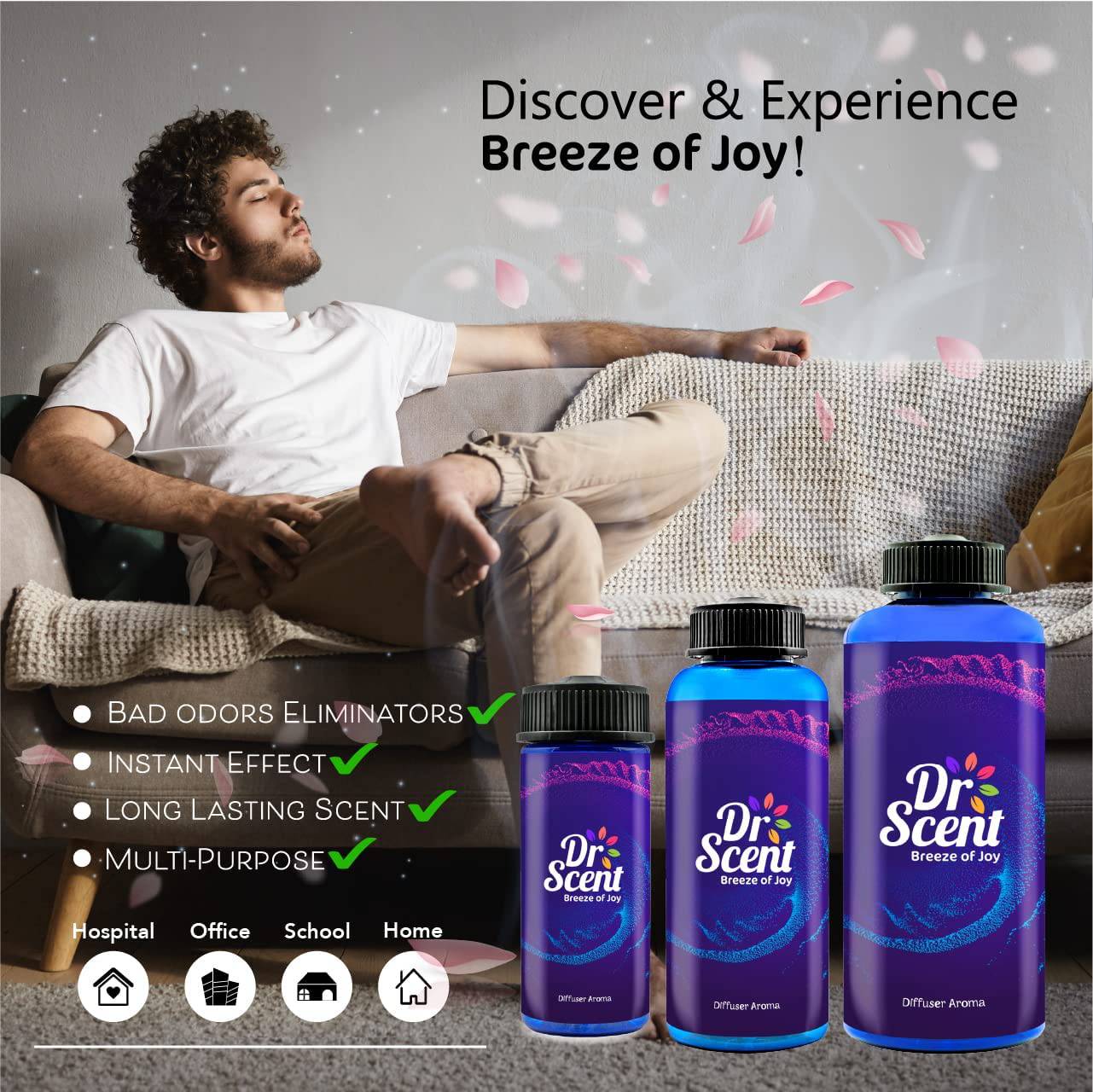 Luxury - Dr Scent Diffuser Aroma Pure Fragrance Oil - Dr-Lux - Essential Oils - ebarza Furniture UAE | Shop Modern Furniture in Abu Dhabi & Dubai - مفروشات ايبازرا في الامارات | تسوق اثاث عصري وديكورات مميزة في دبي وابوظبي