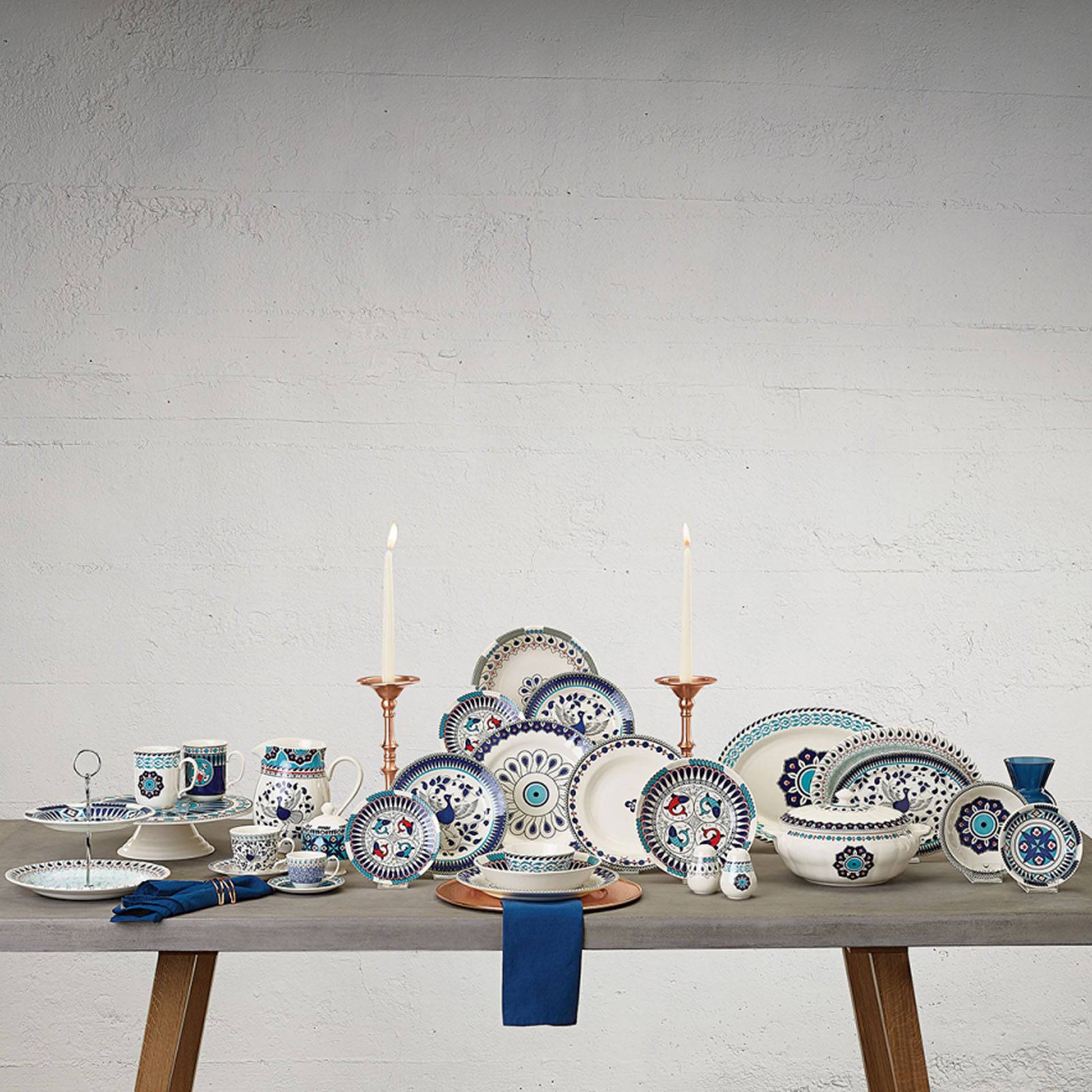 Mai Teapot Porcelain 1150 Ml 153.03.07.9020 - Coffee and Tea Pots - ebarza Furniture UAE | Shop Modern Furniture in Abu Dhabi & Dubai - مفروشات ايبازرا في الامارات | تسوق اثاث عصري وديكورات مميزة في دبي وابوظبي