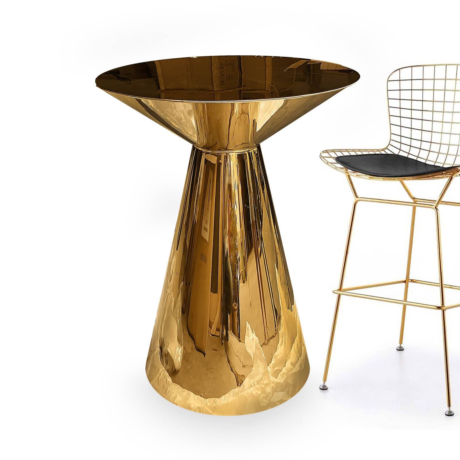 Majestic Bar Table Tg-131-G - Bar Tables - ebarza Furniture UAE | Shop Modern Furniture in Abu Dhabi & Dubai - مفروشات ايبازرا في الامارات | تسوق اثاث عصري وديكورات مميزة في دبي وابوظبي