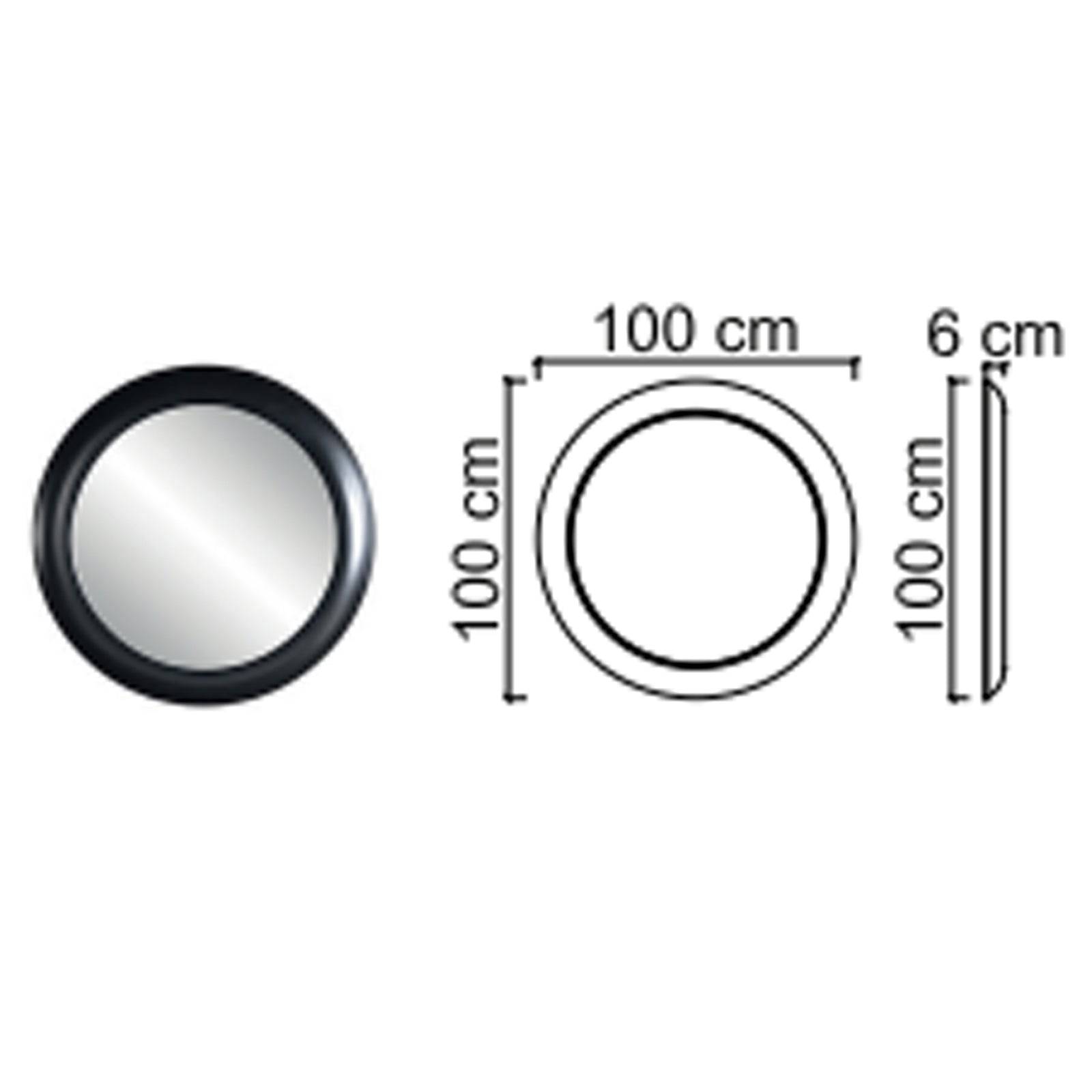 Malena Mirror MAl006MIR -  Mirrors - ebarza Furniture UAE | Shop Modern Furniture in Abu Dhabi & Dubai - مفروشات ايبازرا في الامارات | تسوق اثاث عصري وديكورات مميزة في دبي وابوظبي