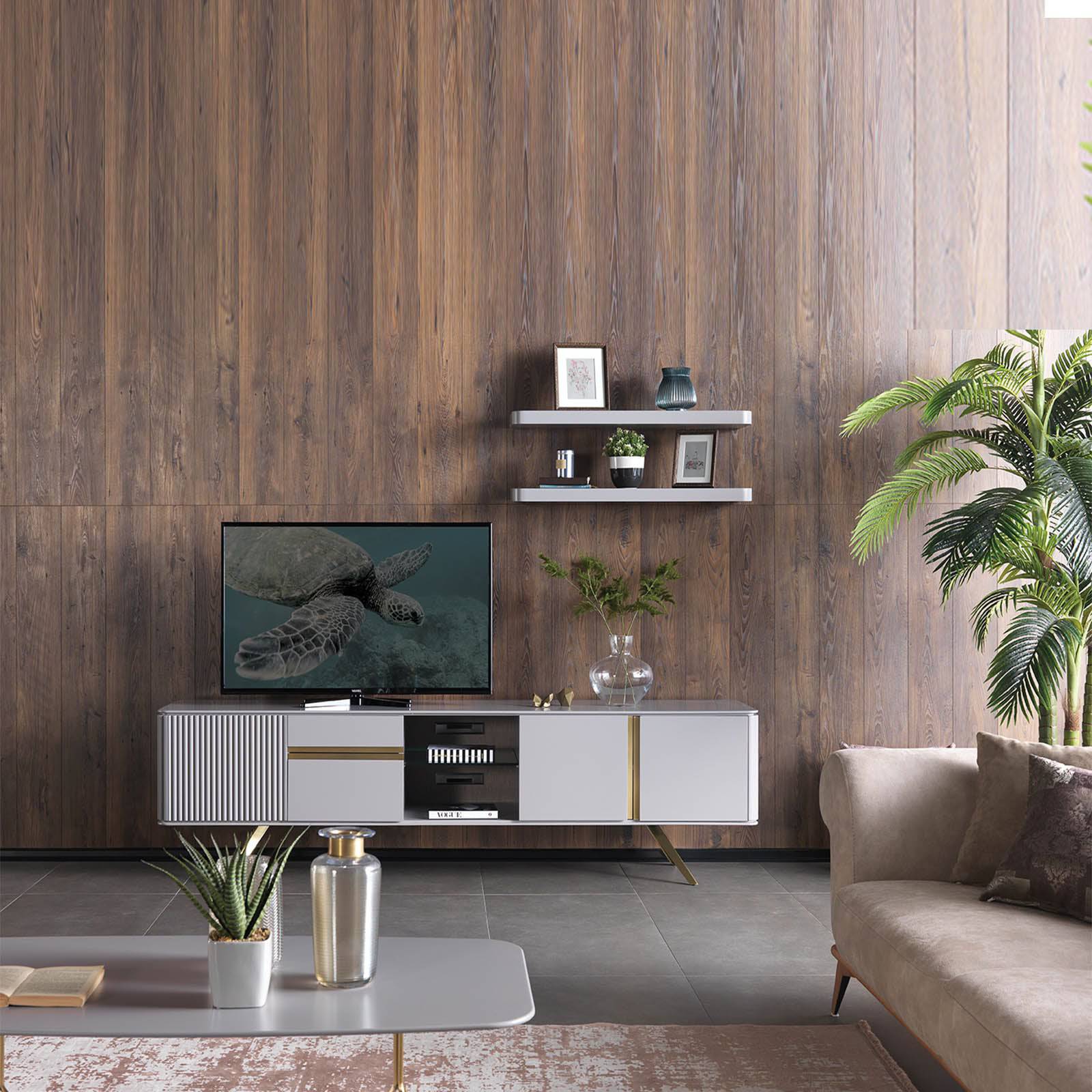 Malena Tv Unit Mal005 - TV Units - ebarza Furniture UAE | Shop Modern Furniture in Abu Dhabi & Dubai - مفروشات ايبازرا في الامارات | تسوق اثاث عصري وديكورات مميزة في دبي وابوظبي