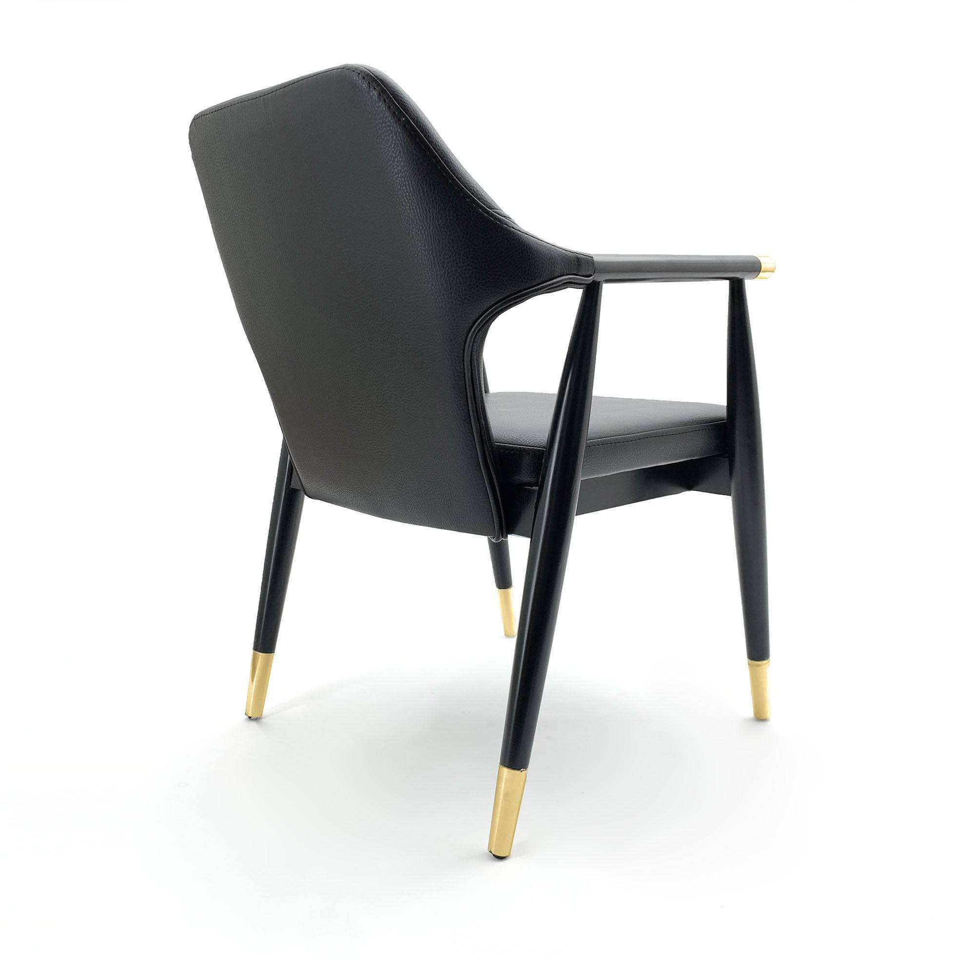 Malibu Black Chair Mal001 - Chairs - ebarza Furniture UAE | Shop Modern Furniture in Abu Dhabi & Dubai - مفروشات ايبازرا في الامارات | تسوق اثاث عصري وديكورات مميزة في دبي وابوظبي