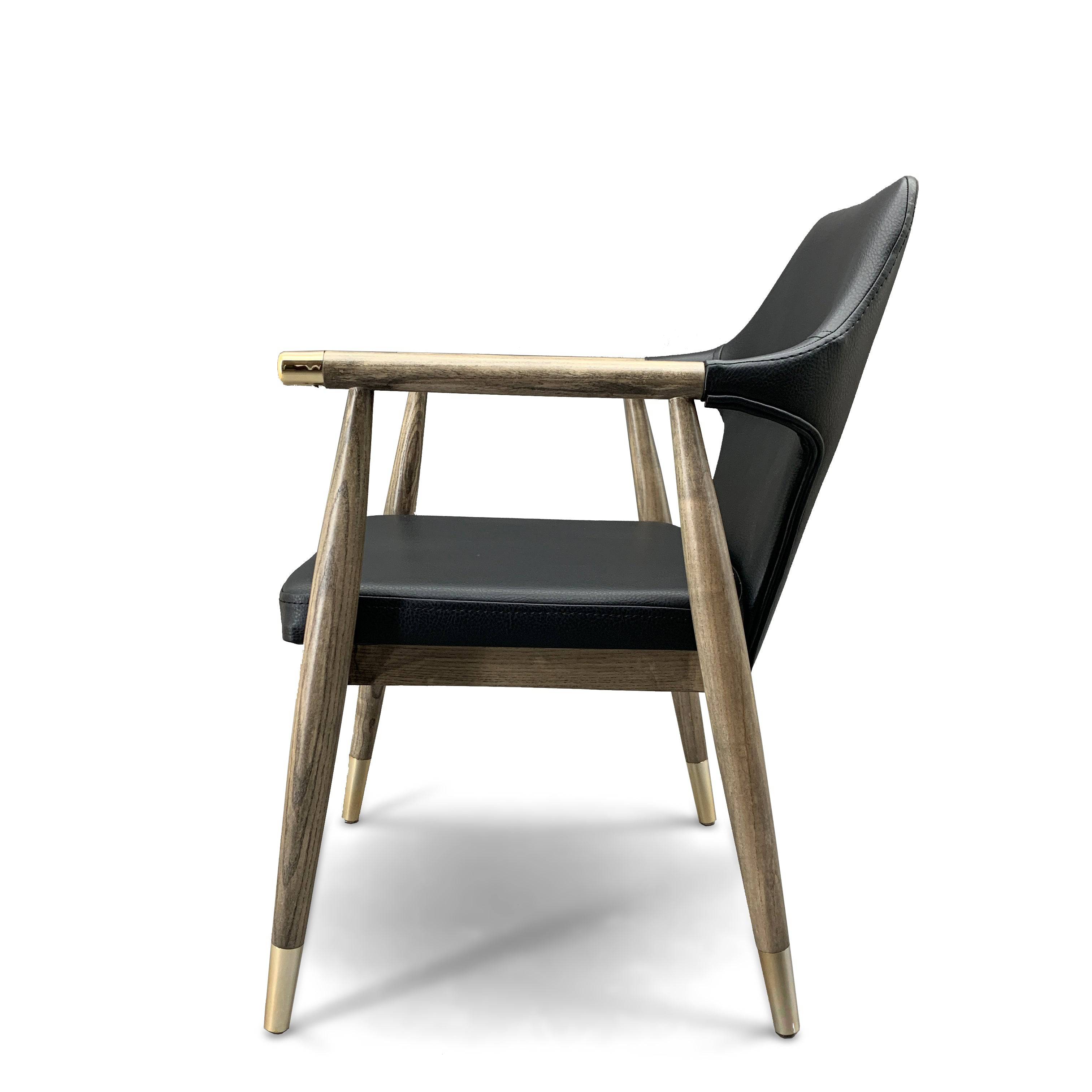 As is - Malibu Chair Mal001(0705-Walnut)-Yas - DISPLAY ITEM - ebarza Furniture UAE | Shop Modern Furniture in Abu Dhabi & Dubai - مفروشات ايبازرا في الامارات | تسوق اثاث عصري وديكورات مميزة في دبي وابوظبي