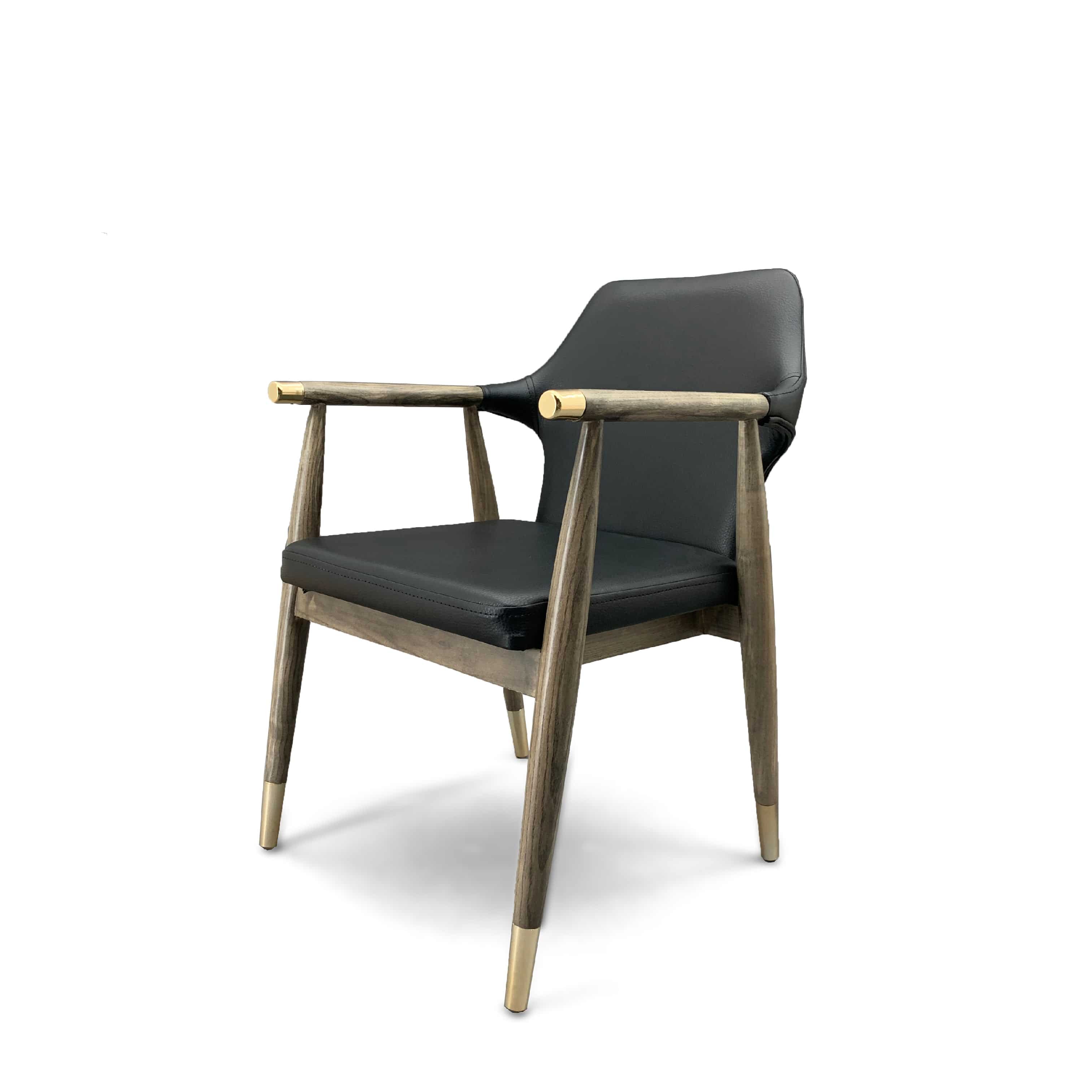 As is - Malibu Chair Mal001(0705-Walnut)-Yas - DISPLAY ITEM - ebarza Furniture UAE | Shop Modern Furniture in Abu Dhabi & Dubai - مفروشات ايبازرا في الامارات | تسوق اثاث عصري وديكورات مميزة في دبي وابوظبي