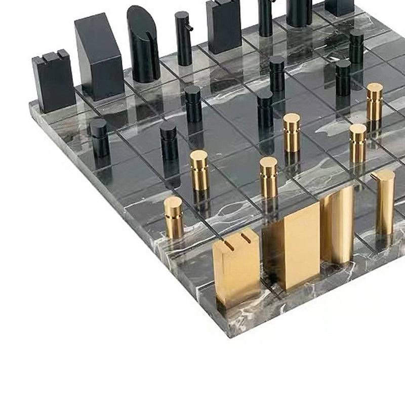 Marble Chess Fc-T2008 - Home Decor Figurines - ebarza Furniture UAE | Shop Modern Furniture in Abu Dhabi & Dubai - مفروشات ايبازرا في الامارات | تسوق اثاث عصري وديكورات مميزة في دبي وابوظبي