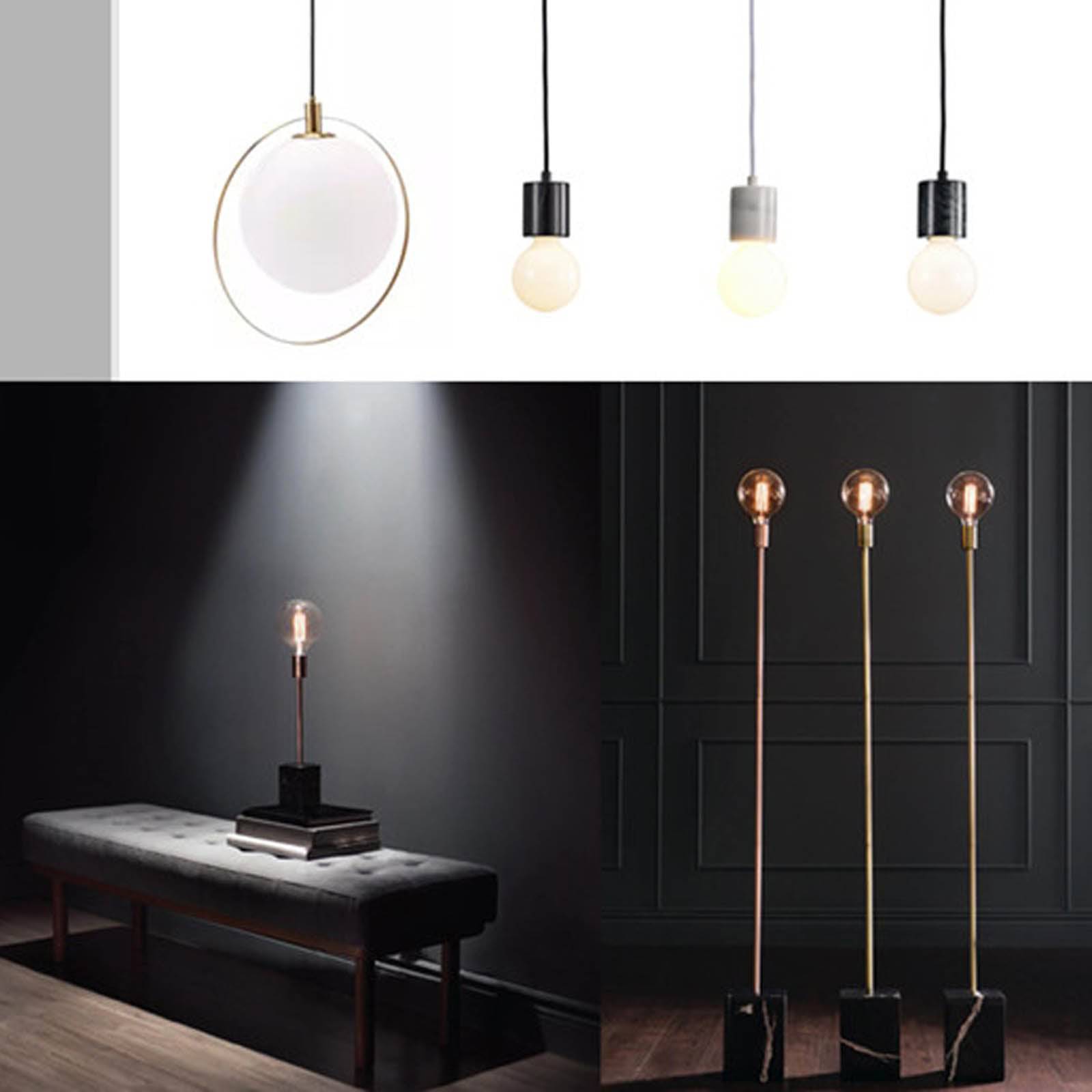 Marble Floor Lamp Cl1180F-G - Floor Lamps - ebarza Furniture UAE | Shop Modern Furniture in Abu Dhabi & Dubai - مفروشات ايبازرا في الامارات | تسوق اثاث عصري وديكورات مميزة في دبي وابوظبي