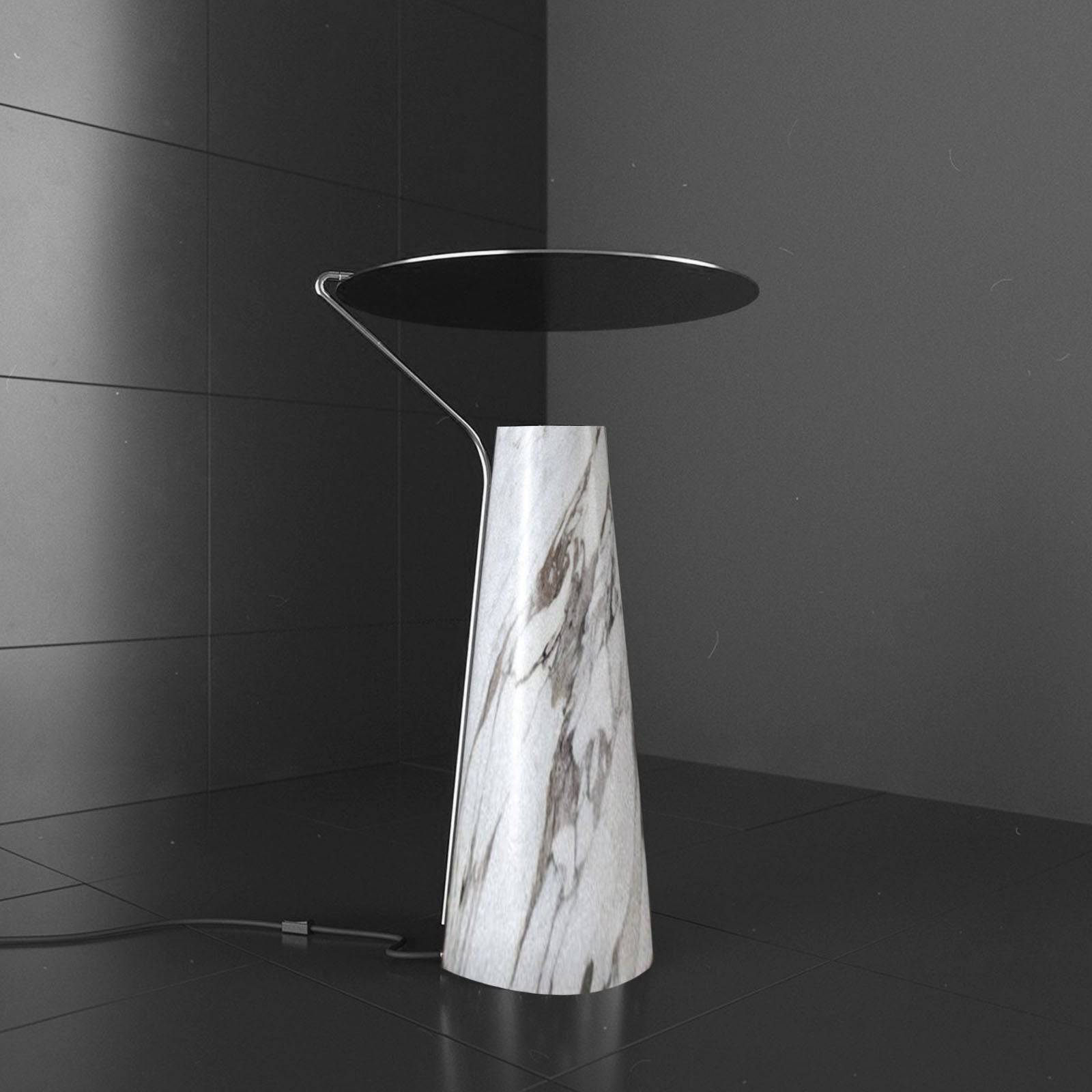 Marble Table Lamp Cy-New-066-W -  Desk\table Lamps - ebarza Furniture UAE | Shop Modern Furniture in Abu Dhabi & Dubai - مفروشات ايبازرا في الامارات | تسوق اثاث عصري وديكورات مميزة في دبي وابوظبي