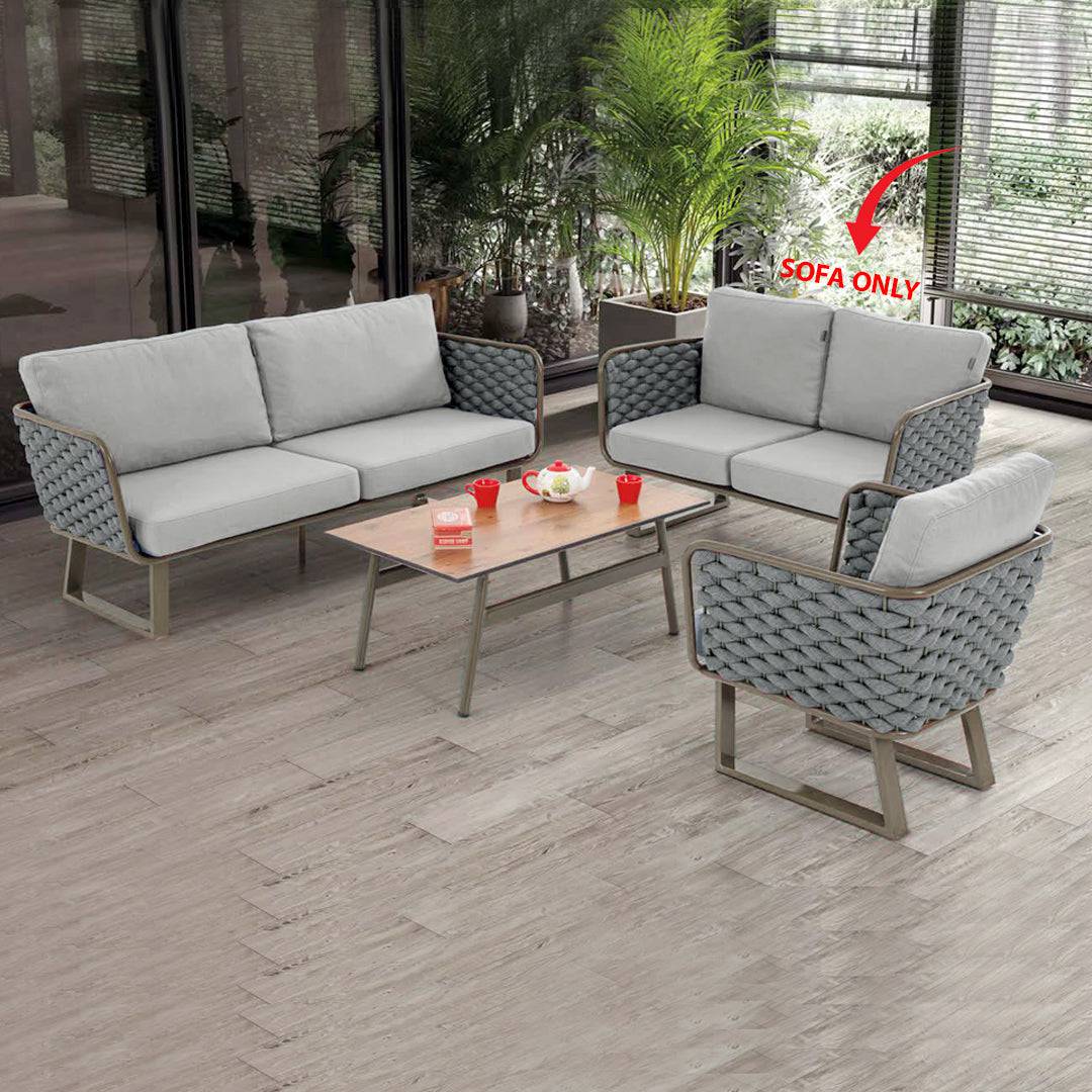 Maroc 2 Seater Outdoor/ Indoor Sofa Mrc-Sanc001 - Outdoor Sofas - ebarza Furniture UAE | Shop Modern Furniture in Abu Dhabi & Dubai - مفروشات ايبازرا في الامارات | تسوق اثاث عصري وديكورات مميزة في دبي وابوظبي
