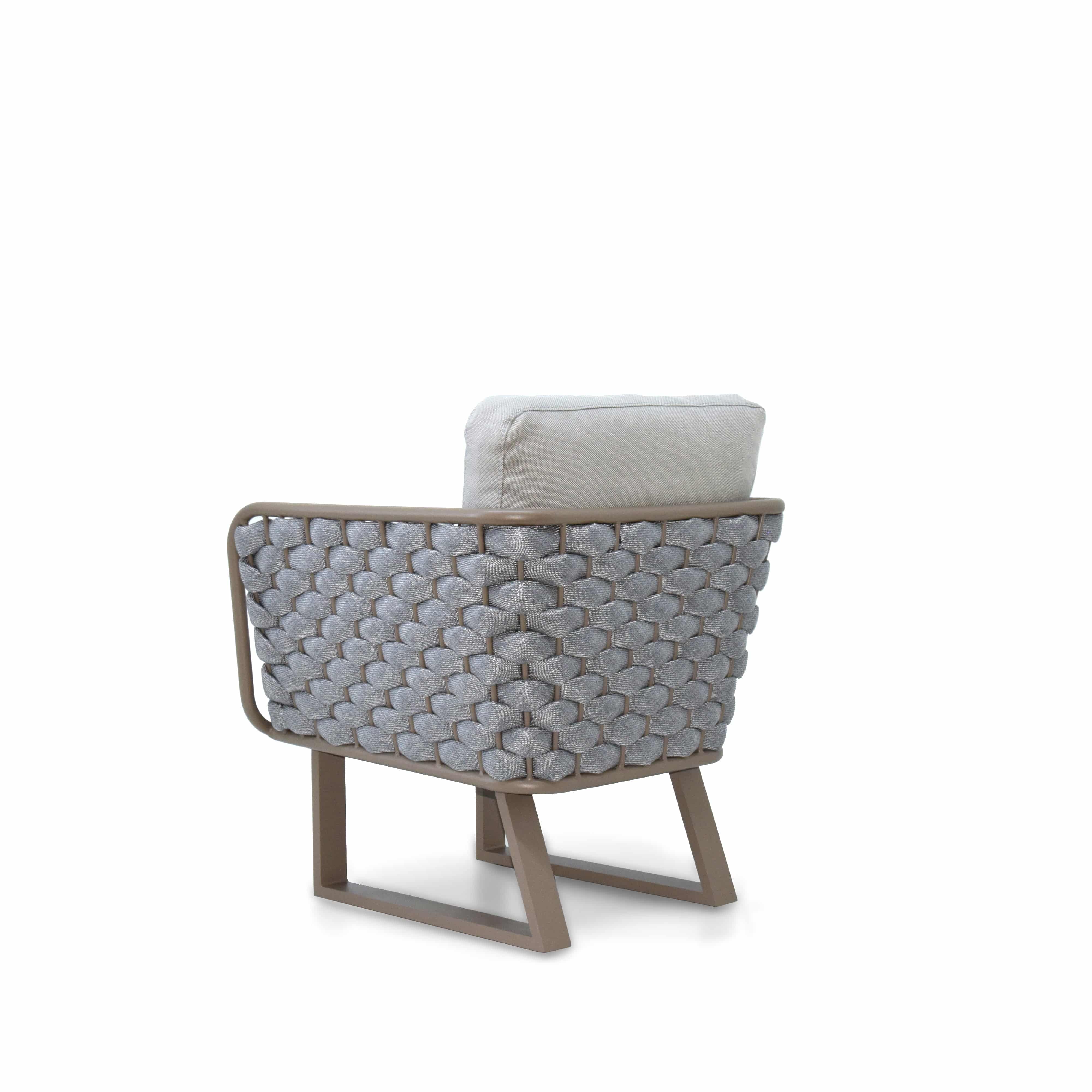Maroc Outdoor/ Indoor Armchair Mrc-Sanc03 - Outdoor Chairs - ebarza Furniture UAE | Shop Modern Furniture in Abu Dhabi & Dubai - مفروشات ايبازرا في الامارات | تسوق اثاث عصري وديكورات مميزة في دبي وابوظبي
