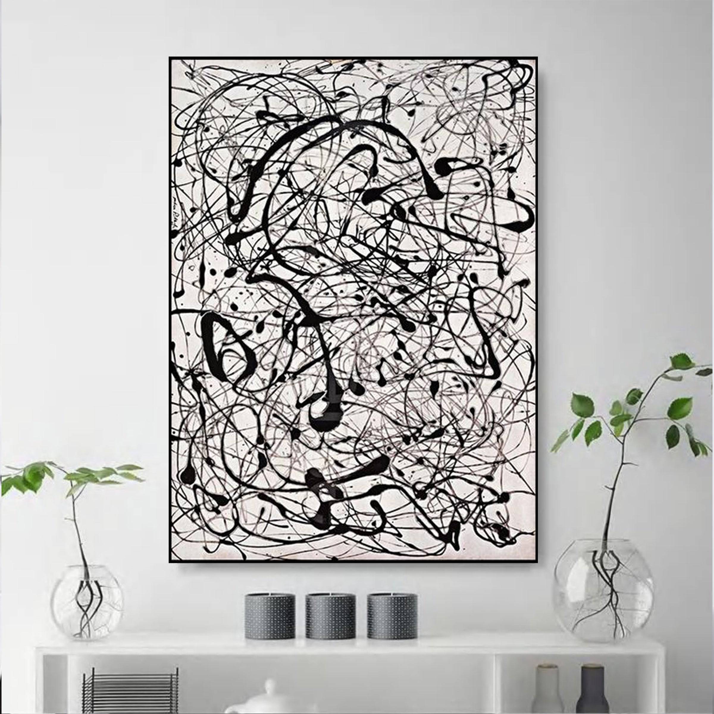 Mess Spray Painting Wall Art Fa-H2025A -  Paintings - ebarza Furniture UAE | Shop Modern Furniture in Abu Dhabi & Dubai - مفروشات ايبازرا في الامارات | تسوق اثاث عصري وديكورات مميزة في دبي وابوظبي