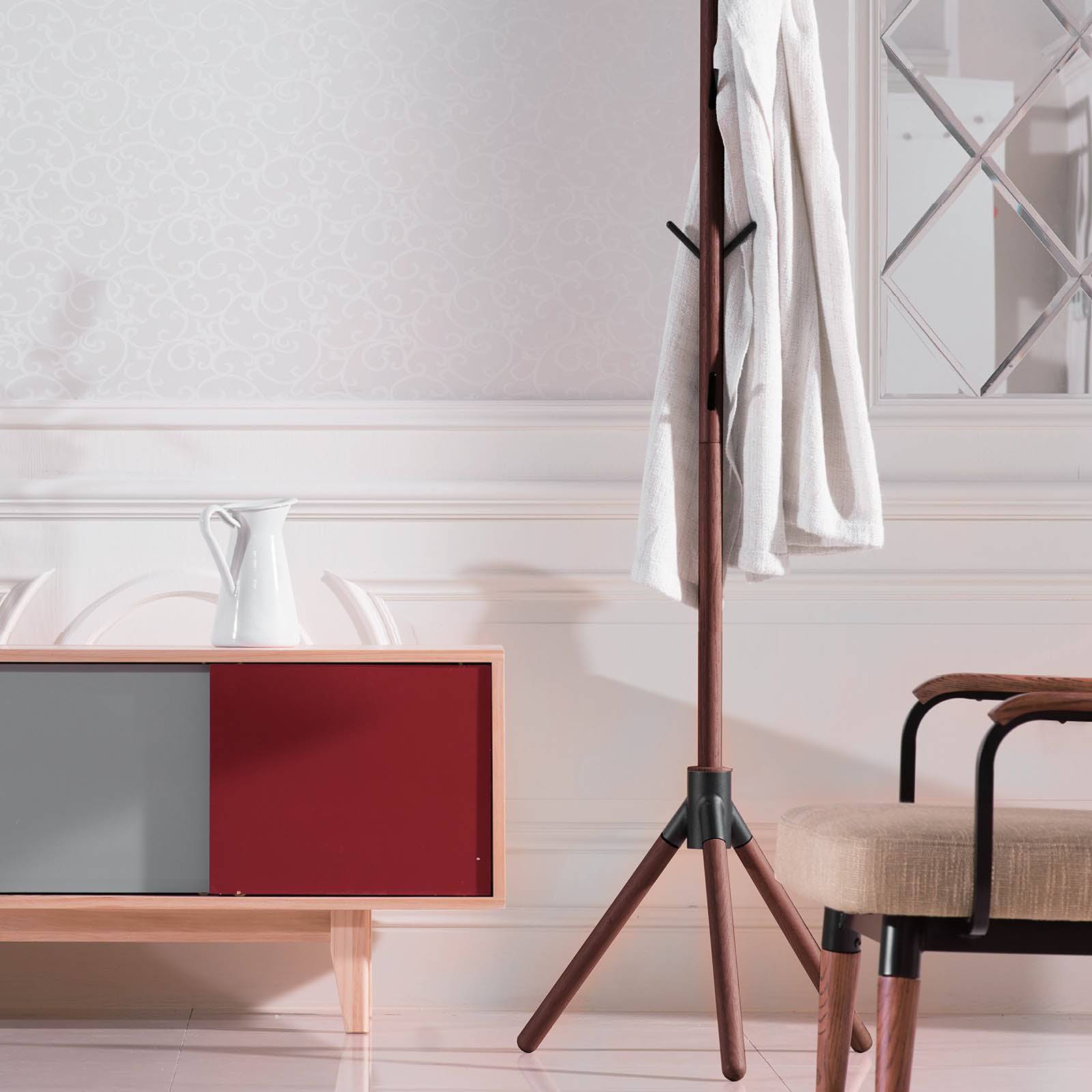 Mid Century Classic Solid Wood Hanger Ch-024-W - Hangers - ebarza Furniture UAE | Shop Modern Furniture in Abu Dhabi & Dubai - مفروشات ايبازرا في الامارات | تسوق اثاث عصري وديكورات مميزة في دبي وابوظبي