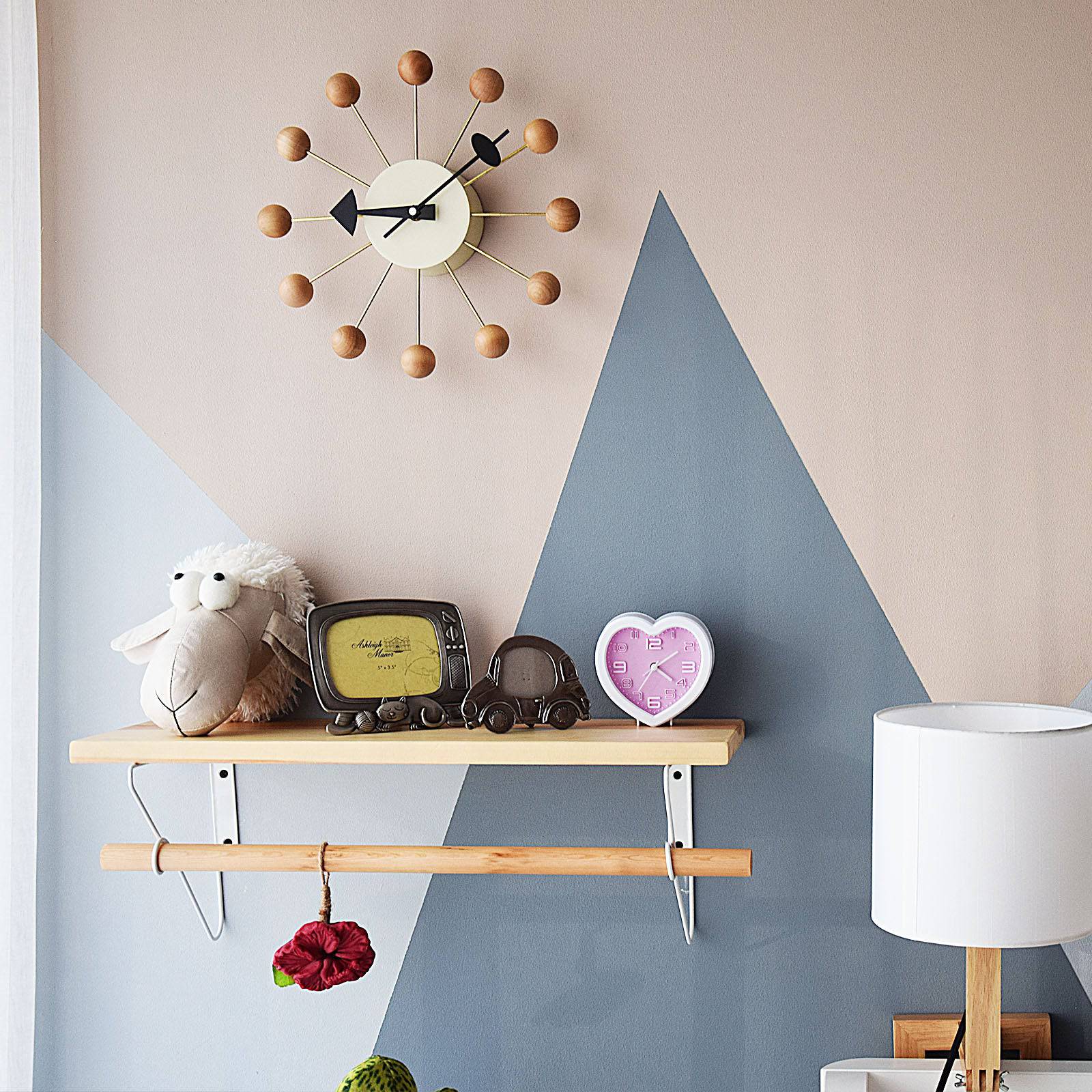 Mid Century Classic Solid Wood Shelf Ch-026 - Shelves - ebarza Furniture UAE | Shop Modern Furniture in Abu Dhabi & Dubai - مفروشات ايبازرا في الامارات | تسوق اثاث عصري وديكورات مميزة في دبي وابوظبي