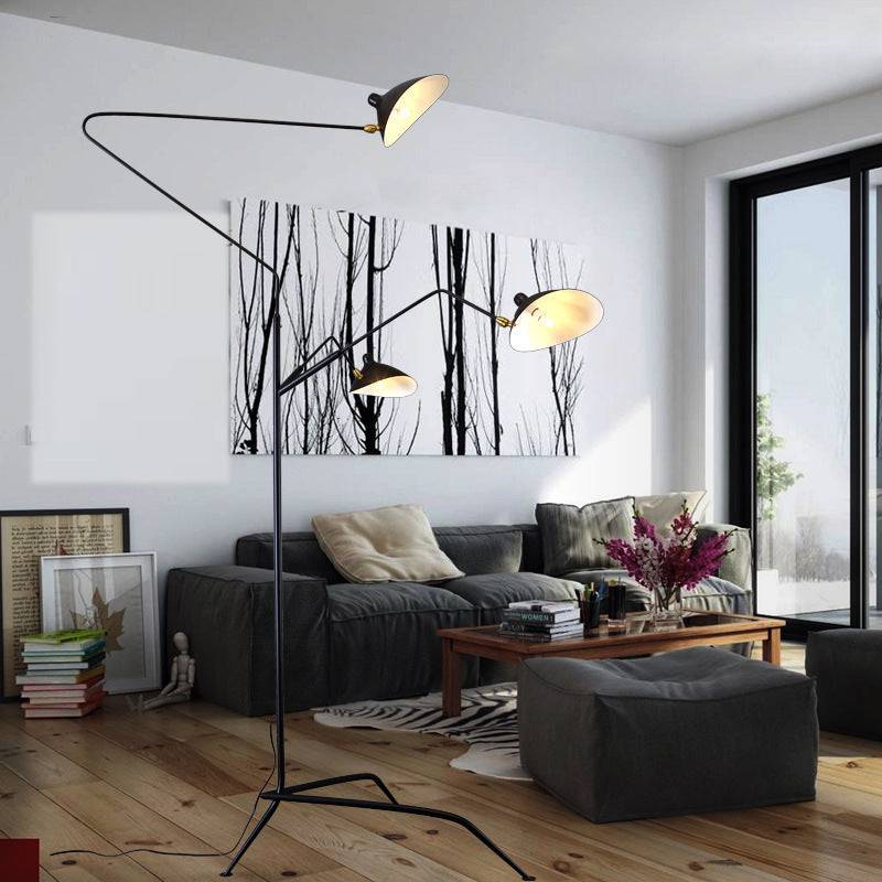 Mid Century Floor Lamp Cy-New-006 - Floor Lamps - ebarza Furniture UAE | Shop Modern Furniture in Abu Dhabi & Dubai - مفروشات ايبازرا في الامارات | تسوق اثاث عصري وديكورات مميزة في دبي وابوظبي