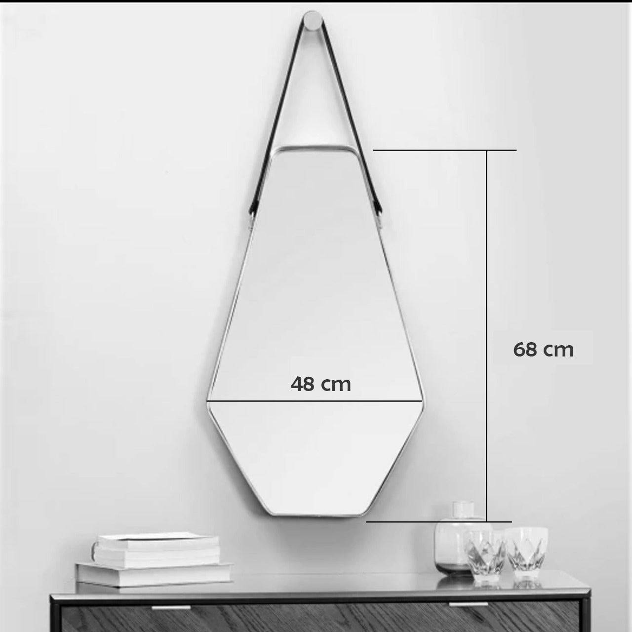 Mid Century French Style Mirror Oa-6043-G - Mirrors - ebarza Furniture UAE | Shop Modern Furniture in Abu Dhabi & Dubai - مفروشات ايبازرا في الامارات | تسوق اثاث عصري وديكورات مميزة في دبي وابوظبي