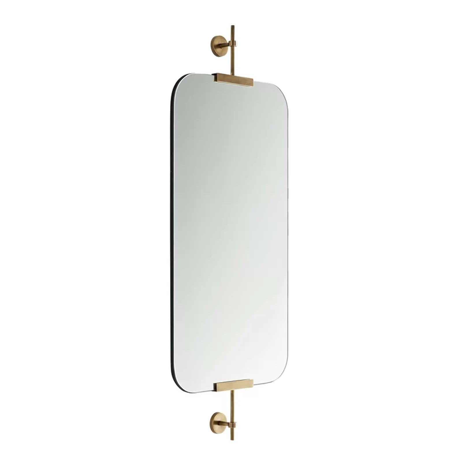 Mid Century Mirror Oa-8005 -  Mirrors - ebarza Furniture UAE | Shop Modern Furniture in Abu Dhabi & Dubai - مفروشات ايبازرا في الامارات | تسوق اثاث عصري وديكورات مميزة في دبي وابوظبي