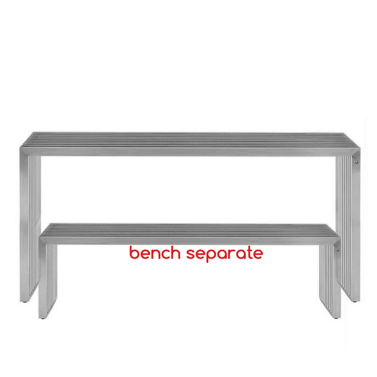 Mid Century Stainless Console Psh-48-C-Con - Consoles - ebarza Furniture UAE | Shop Modern Furniture in Abu Dhabi & Dubai - مفروشات ايبازرا في الامارات | تسوق اثاث عصري وديكورات مميزة في دبي وابوظبي