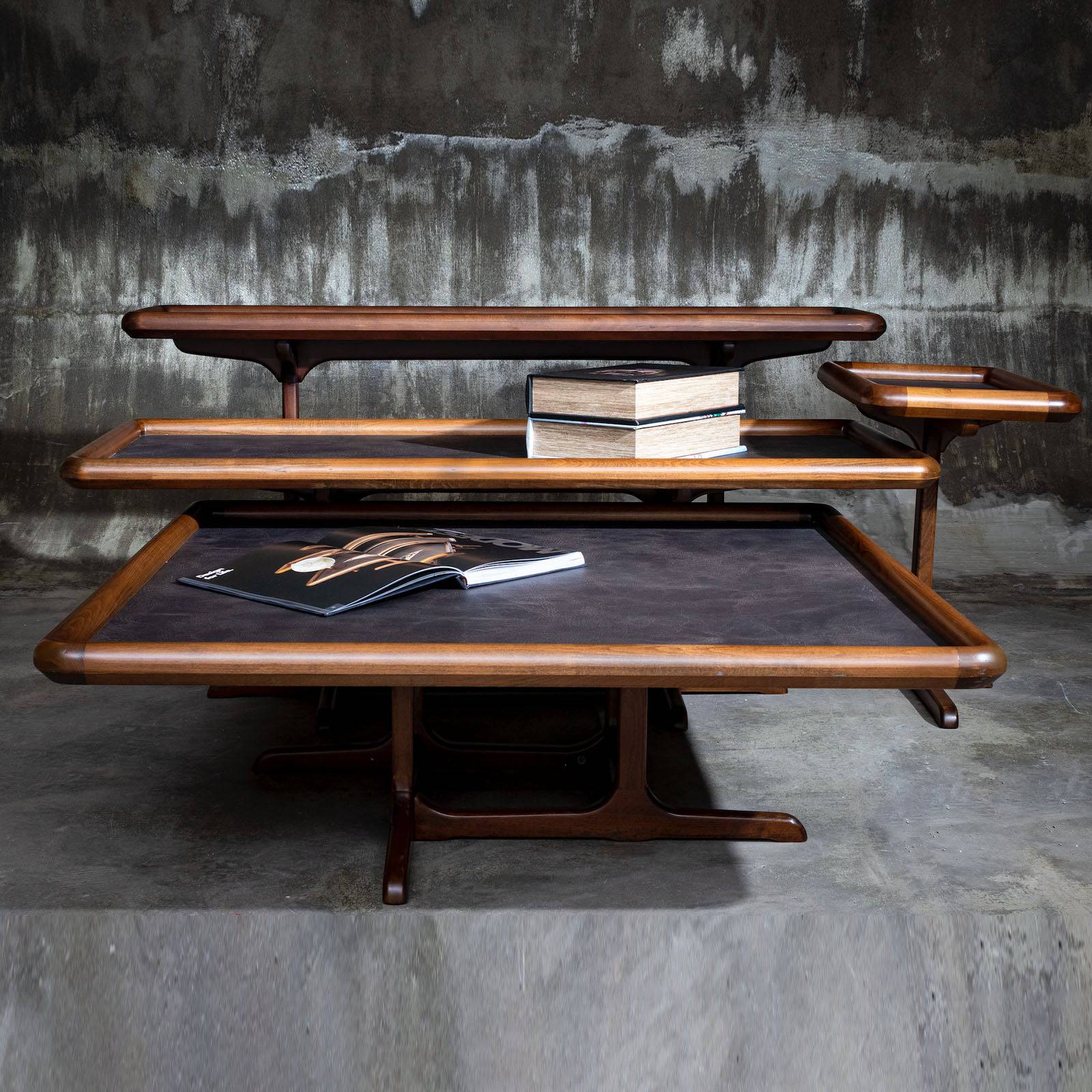 Modest Rectangular  Center Table Mod007 -  Coffee Tables - ebarza Furniture UAE | Shop Modern Furniture in Abu Dhabi & Dubai - مفروشات ايبازرا في الامارات | تسوق اثاث عصري وديكورات مميزة في دبي وابوظبي