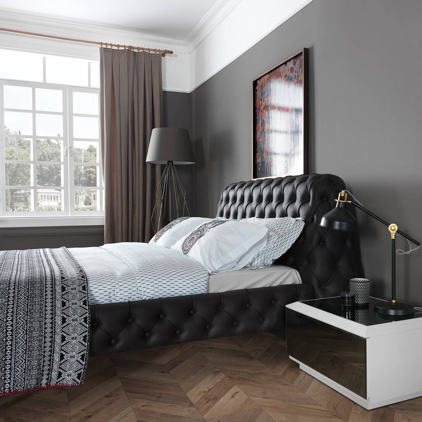 Mona White Dresser And Mirror Monawhite-Drsrmrr -  Dressers and Mirrors - ebarza Furniture UAE | Shop Modern Furniture in Abu Dhabi & Dubai - مفروشات ايبازرا في الامارات | تسوق اثاث عصري وديكورات مميزة في دبي وابوظبي