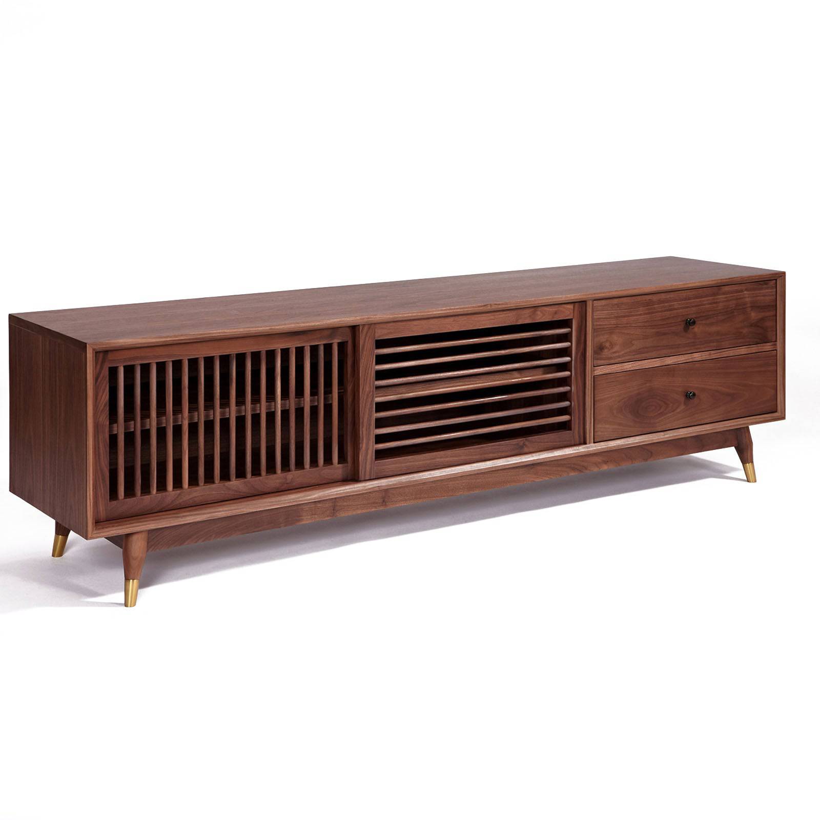 Monaco 180Cm Tv Unit/Cabinet Bsg18518 - TV Units - ebarza Furniture UAE | Shop Modern Furniture in Abu Dhabi & Dubai - مفروشات ايبازرا في الامارات | تسوق اثاث عصري وديكورات مميزة في دبي وابوظبي