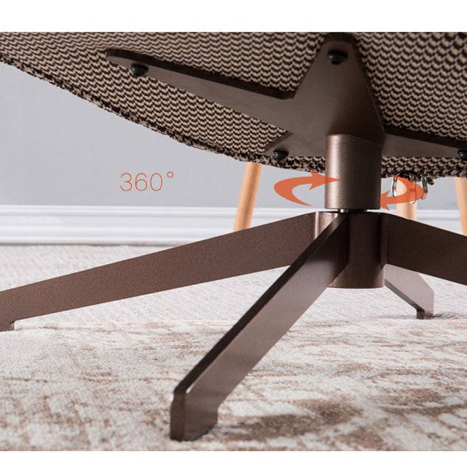 Monaco Swivel Lounge Chair Lc016-BL - Lounge Chairs - ebarza Furniture UAE | Shop Modern Furniture in Abu Dhabi & Dubai - مفروشات ايبازرا في الامارات | تسوق اثاث عصري وديكورات مميزة في دبي وابوظبي