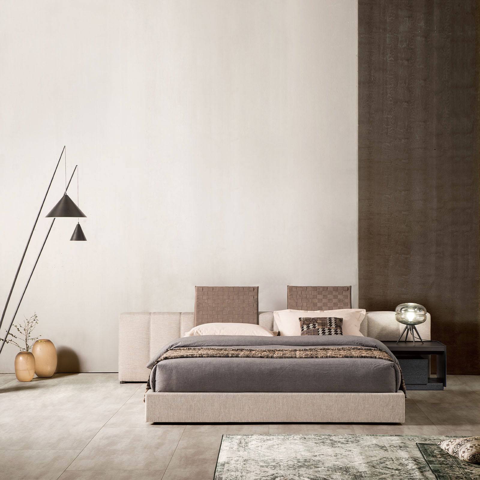 Monte King Size Bed B007 -  Bedsteads - ebarza Furniture UAE | Shop Modern Furniture in Abu Dhabi & Dubai - مفروشات ايبازرا في الامارات | تسوق اثاث عصري وديكورات مميزة في دبي وابوظبي