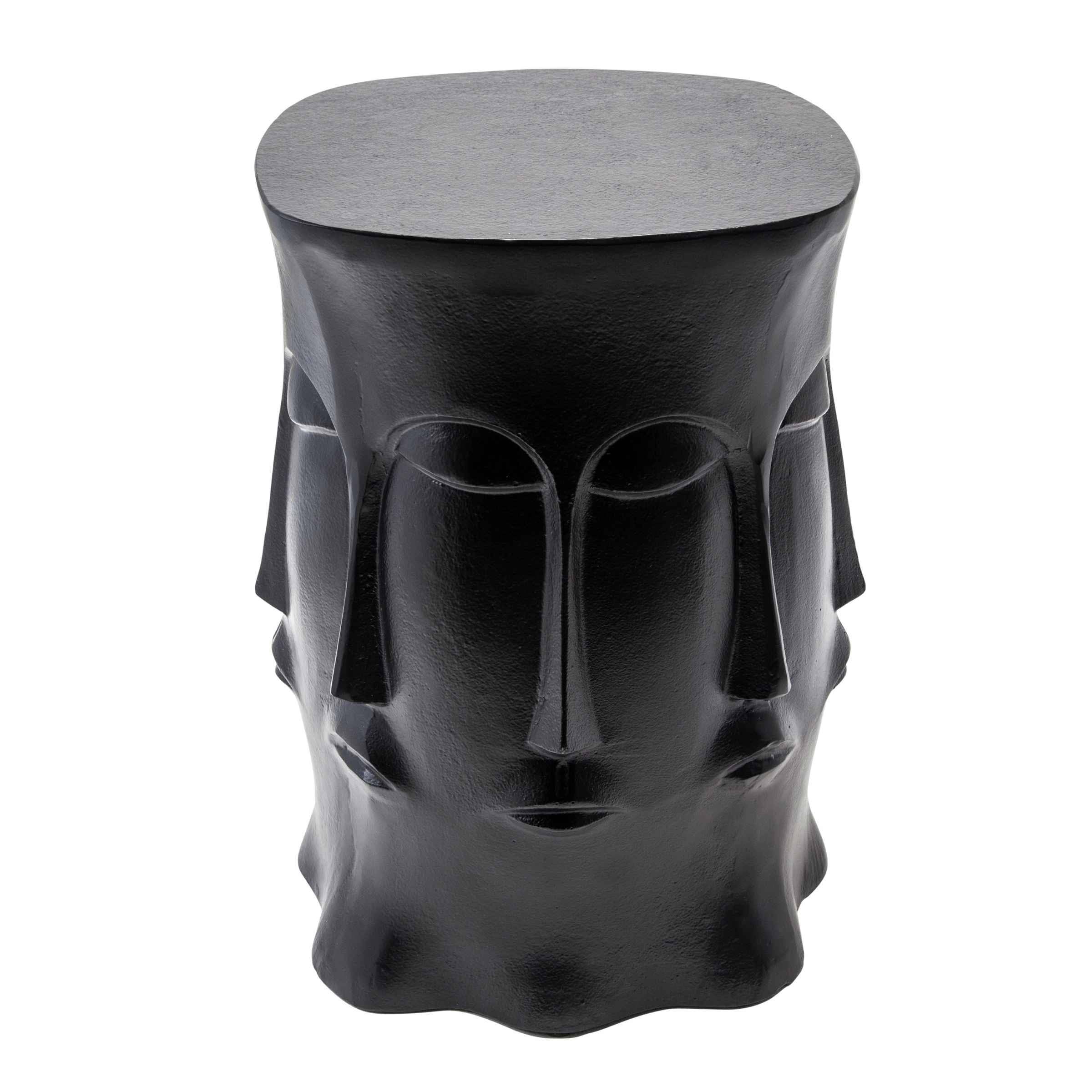 Multi Faced Metal Stool - Black 15567-01 - Poufs - ebarza Furniture UAE | Shop Modern Furniture in Abu Dhabi & Dubai - مفروشات ايبازرا في الامارات | تسوق اثاث عصري وديكورات مميزة في دبي وابوظبي