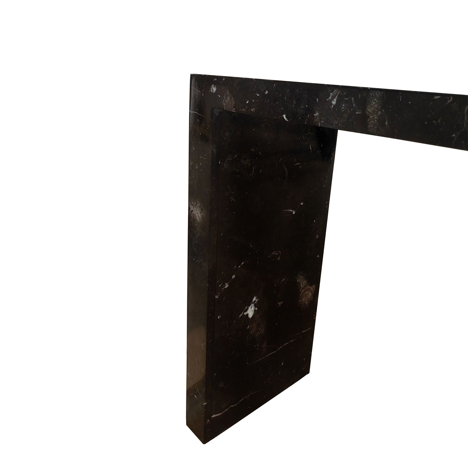 Natural Marble Console Table Dz485Ct-N - Consoles - ebarza Furniture UAE | Shop Modern Furniture in Abu Dhabi & Dubai - مفروشات ايبازرا في الامارات | تسوق اثاث عصري وديكورات مميزة في دبي وابوظبي