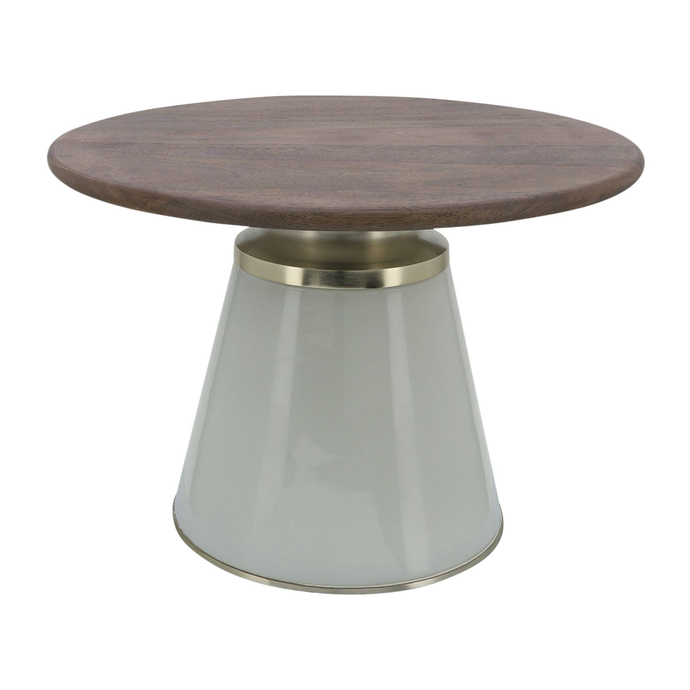 Nebular Coffee Table With Wooden Top 16571-01 -  Coffee tables - ebarza Furniture UAE | Shop Modern Furniture in Abu Dhabi & Dubai - مفروشات ايبازرا في الامارات | تسوق اثاث عصري وديكورات مميزة في دبي وابوظبي