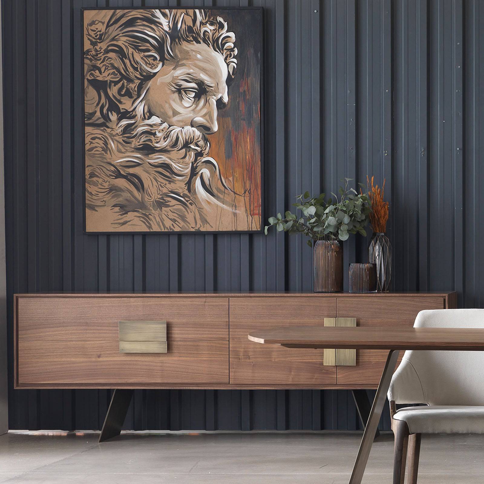 Next Side Board Next002 - Sideboards - ebarza Furniture UAE | Shop Modern Furniture in Abu Dhabi & Dubai - مفروشات ايبازرا في الامارات | تسوق اثاث عصري وديكورات مميزة في دبي وابوظبي