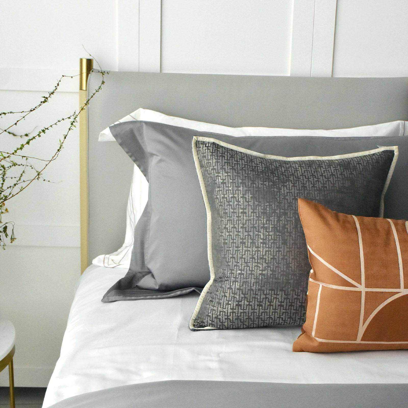 Nice Full Bedding Set Ebb-005 - Bedding - ebarza Furniture UAE | Shop Modern Furniture in Abu Dhabi & Dubai - مفروشات ايبازرا في الامارات | تسوق اثاث عصري وديكورات مميزة في دبي وابوظبي