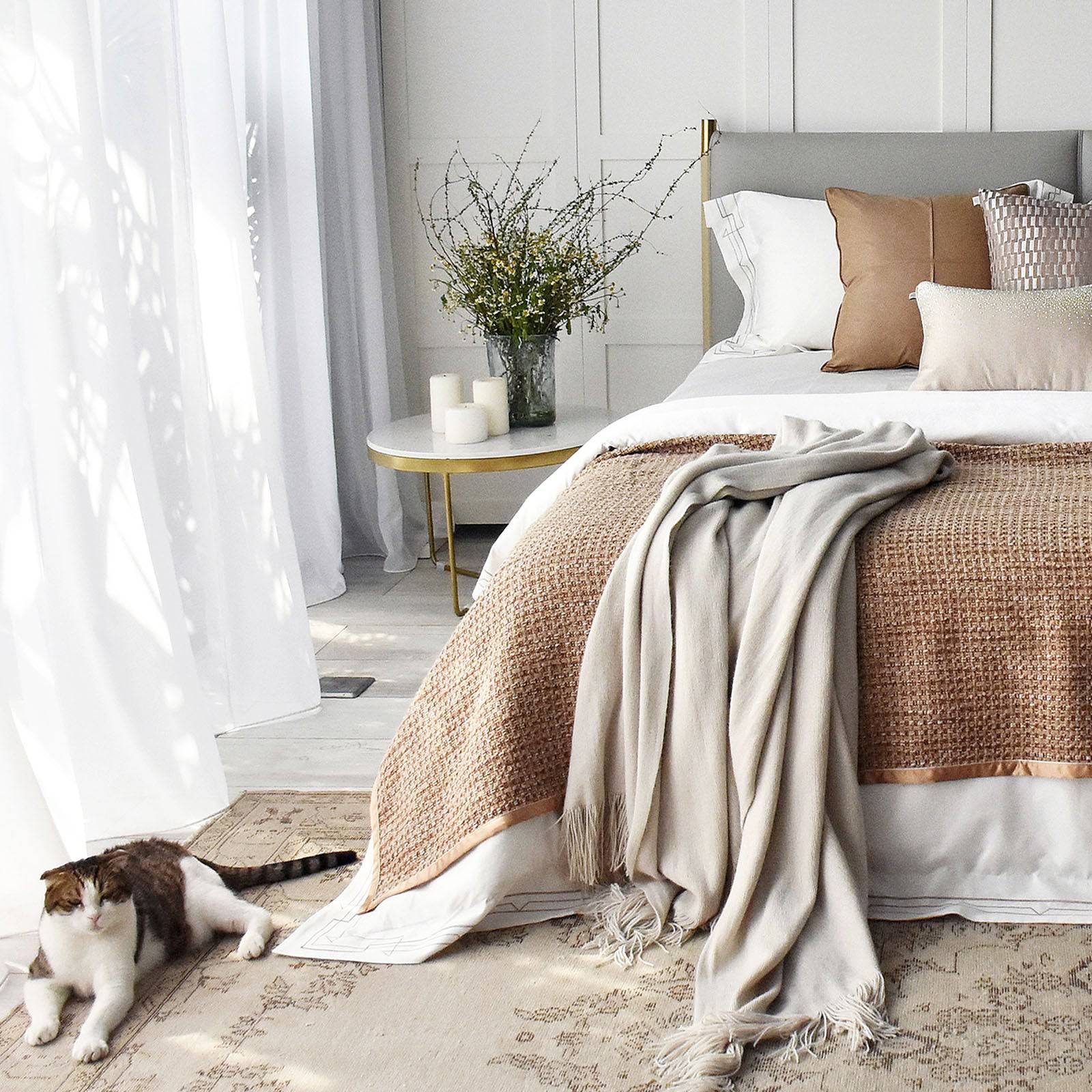 Normandy Full Bedding Set Ebb-002 - Bedding - ebarza Furniture UAE | Shop Modern Furniture in Abu Dhabi & Dubai - مفروشات ايبازرا في الامارات | تسوق اثاث عصري وديكورات مميزة في دبي وابوظبي